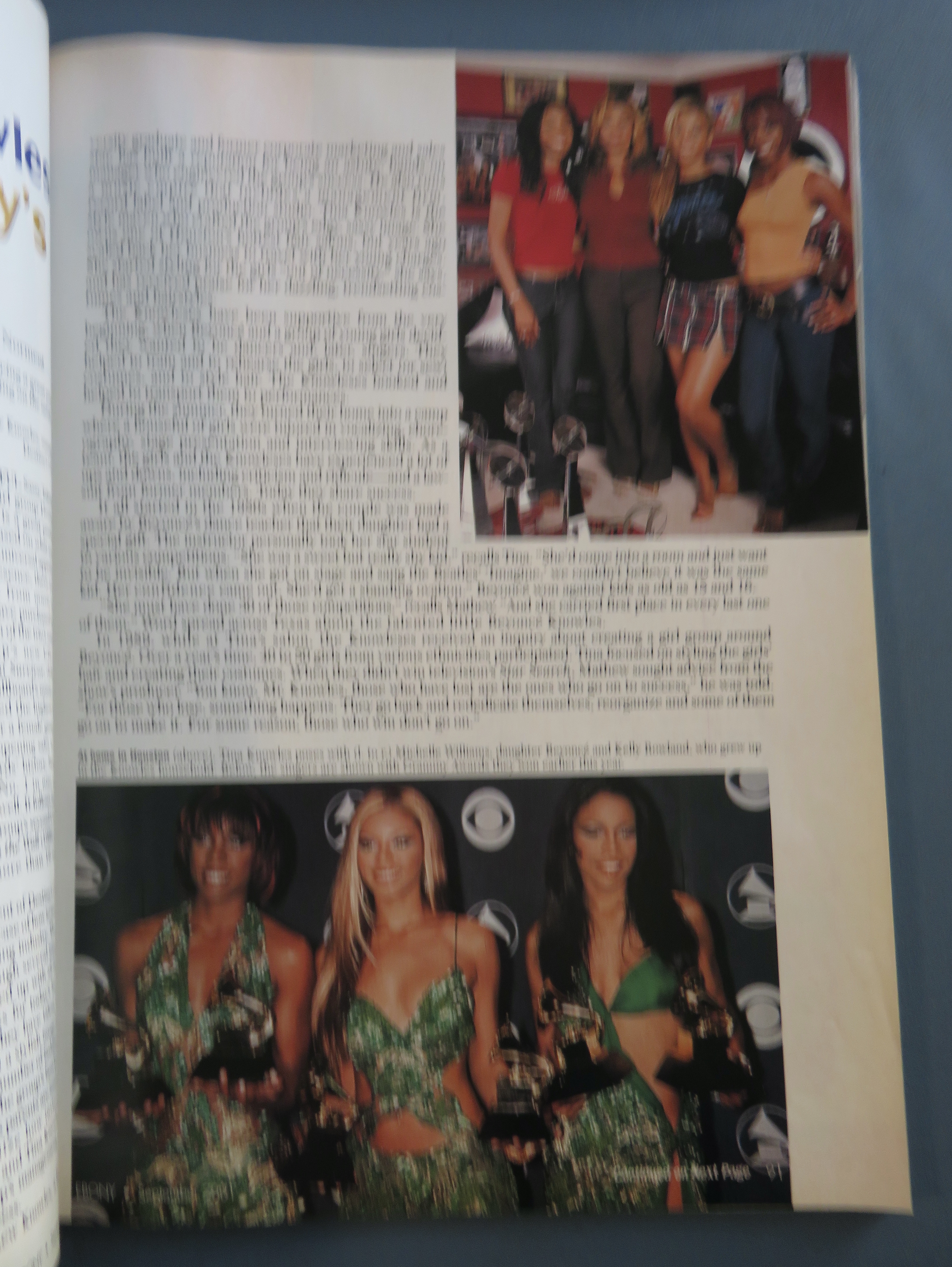 Ebony Magazine September 2001 Destiny's Child