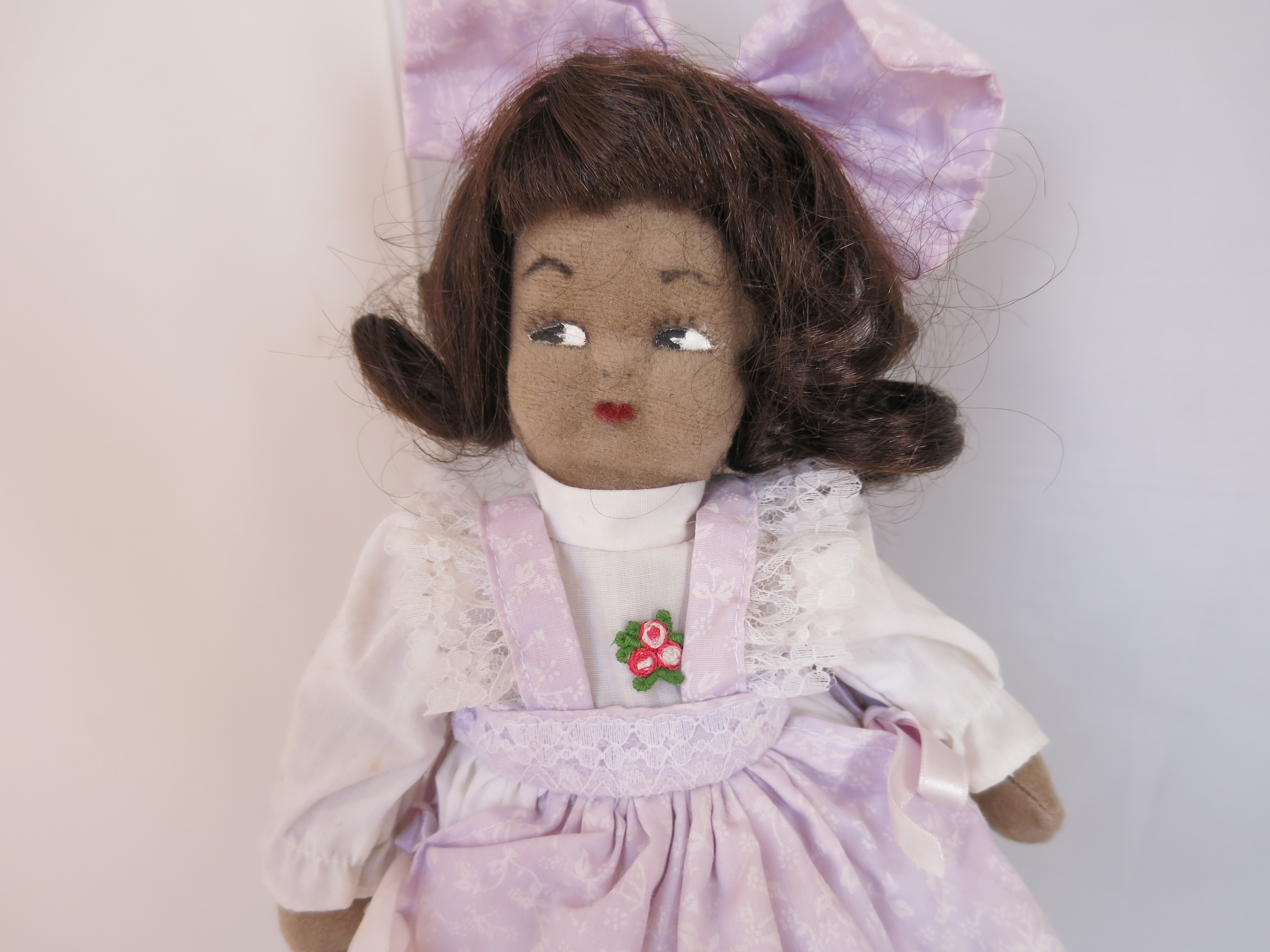 Brinn's African American Cloth Doll 1986