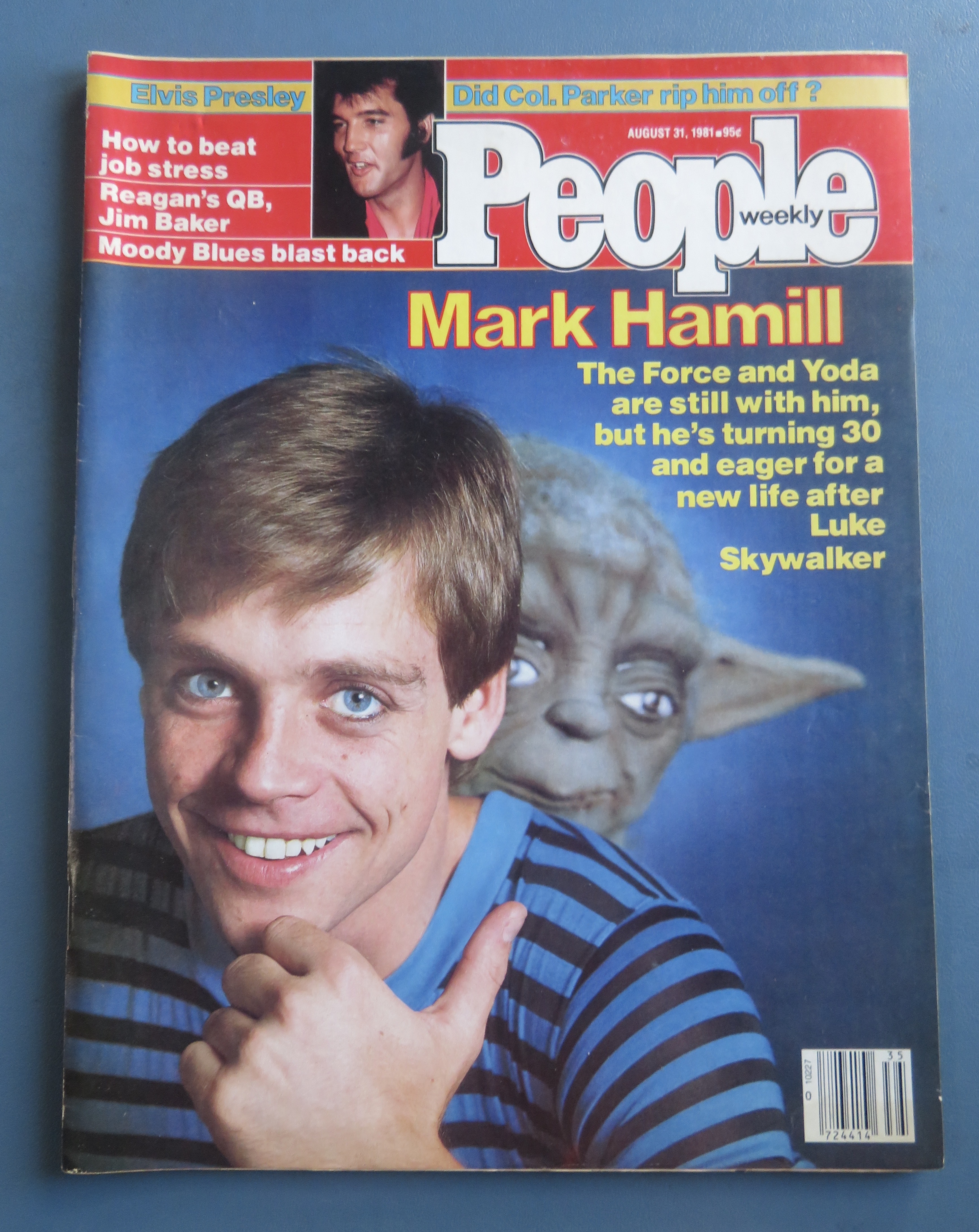 People Weekly Magazine August 31, 1981 Mark Hamill