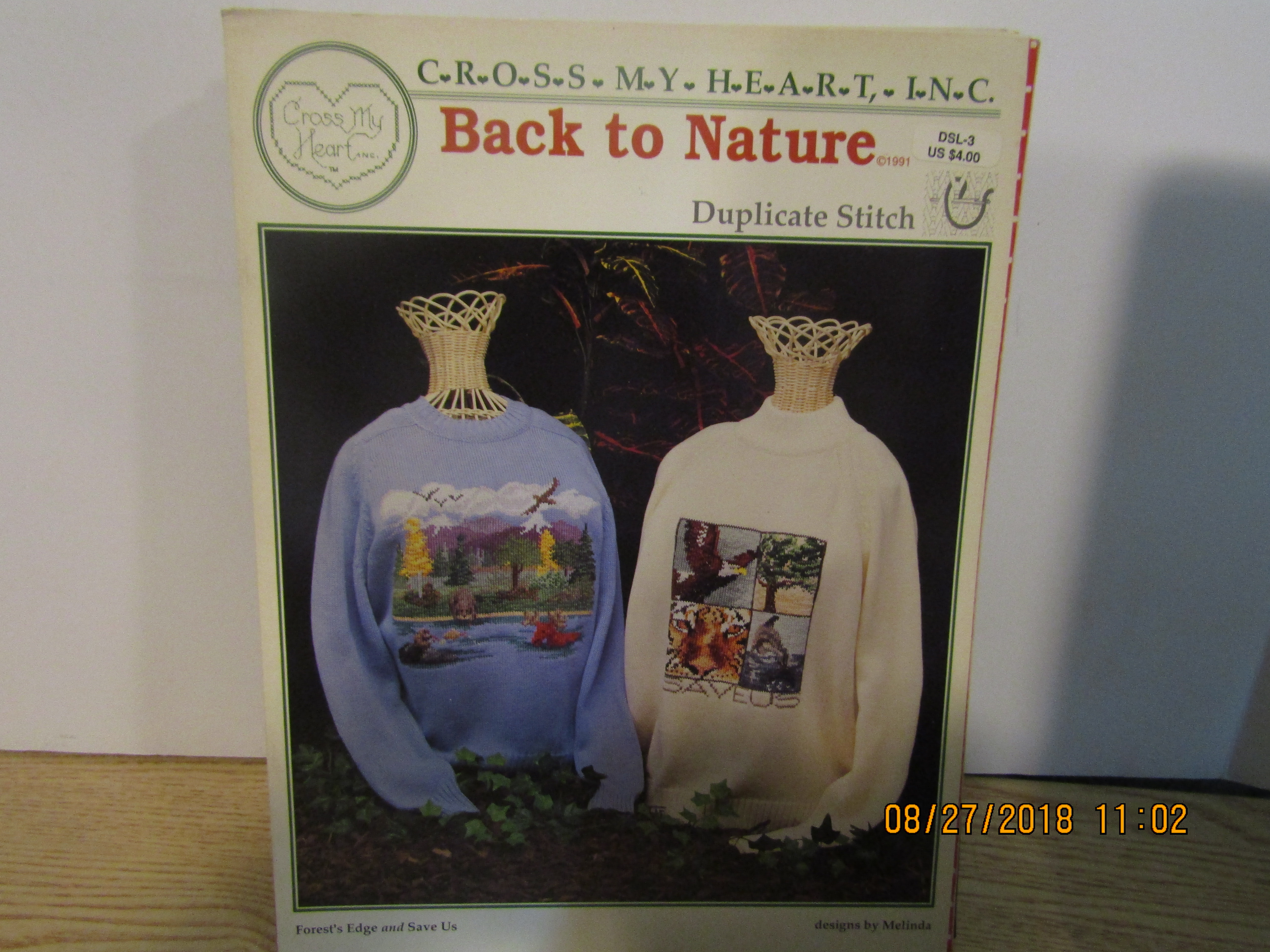 Cross My Heart Book Back To Nature #dsl3