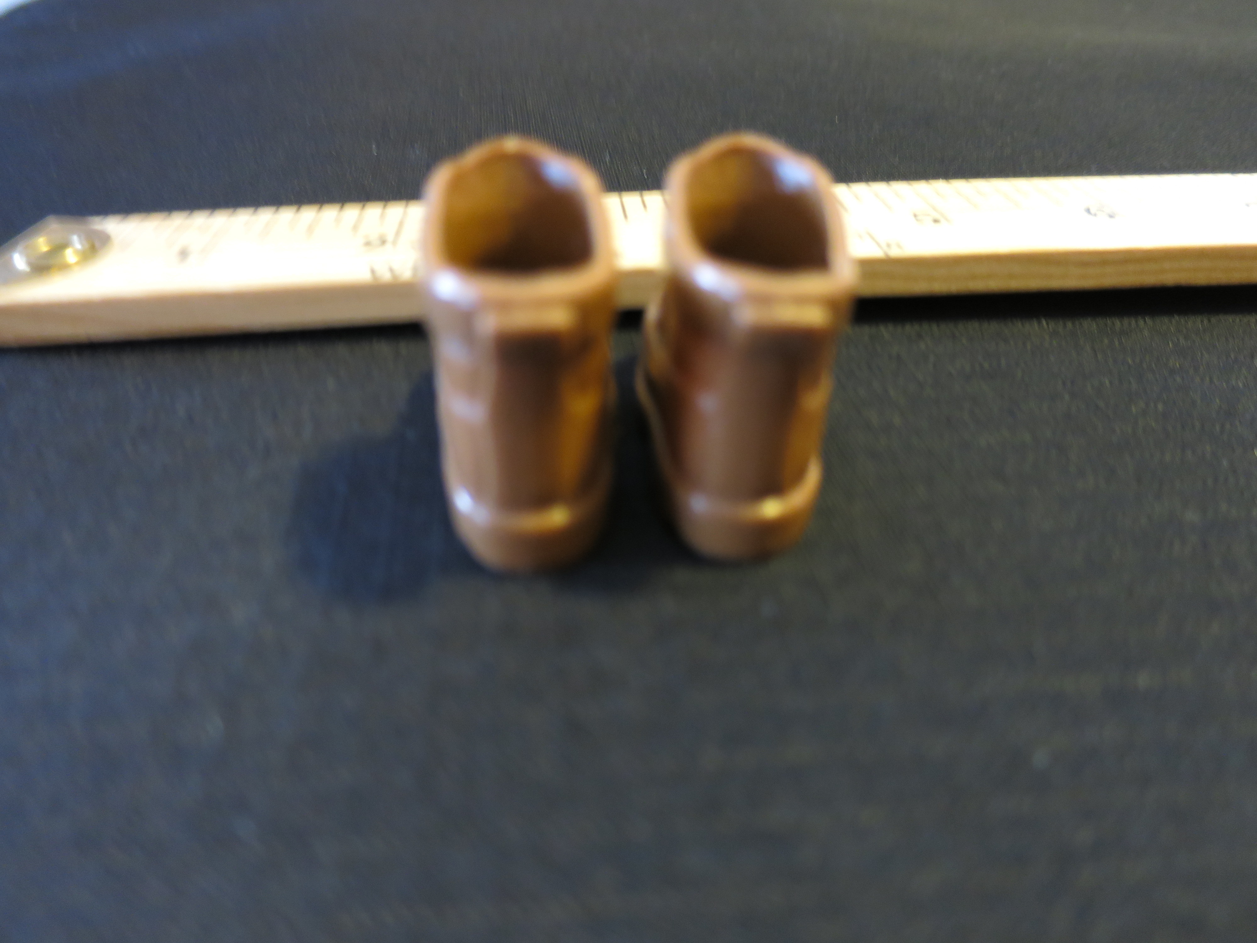 Barbie Doll Accessories Boots Ken or Clone brown
