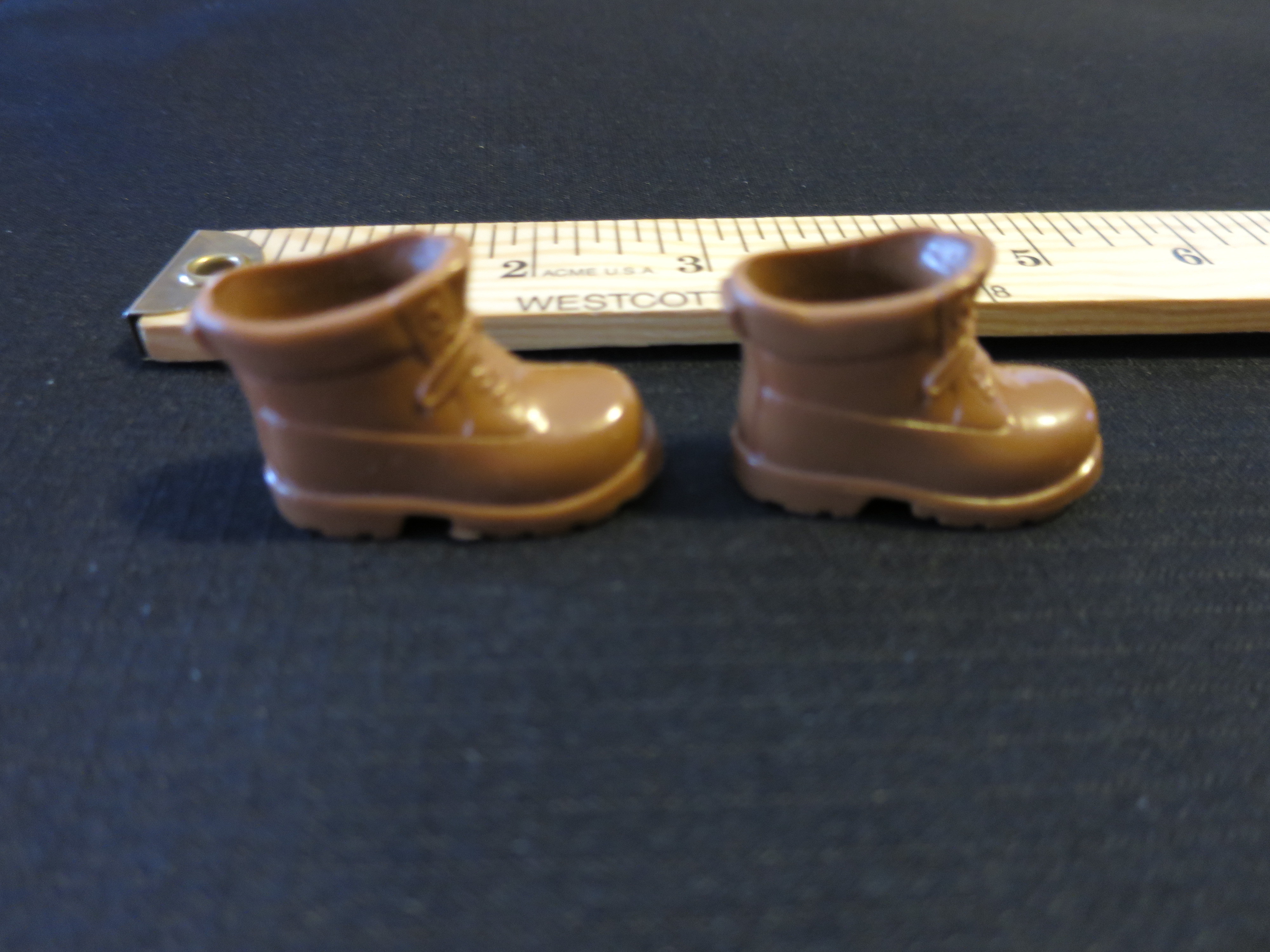 Barbie Doll Accessories Boots Ken or Clone brown