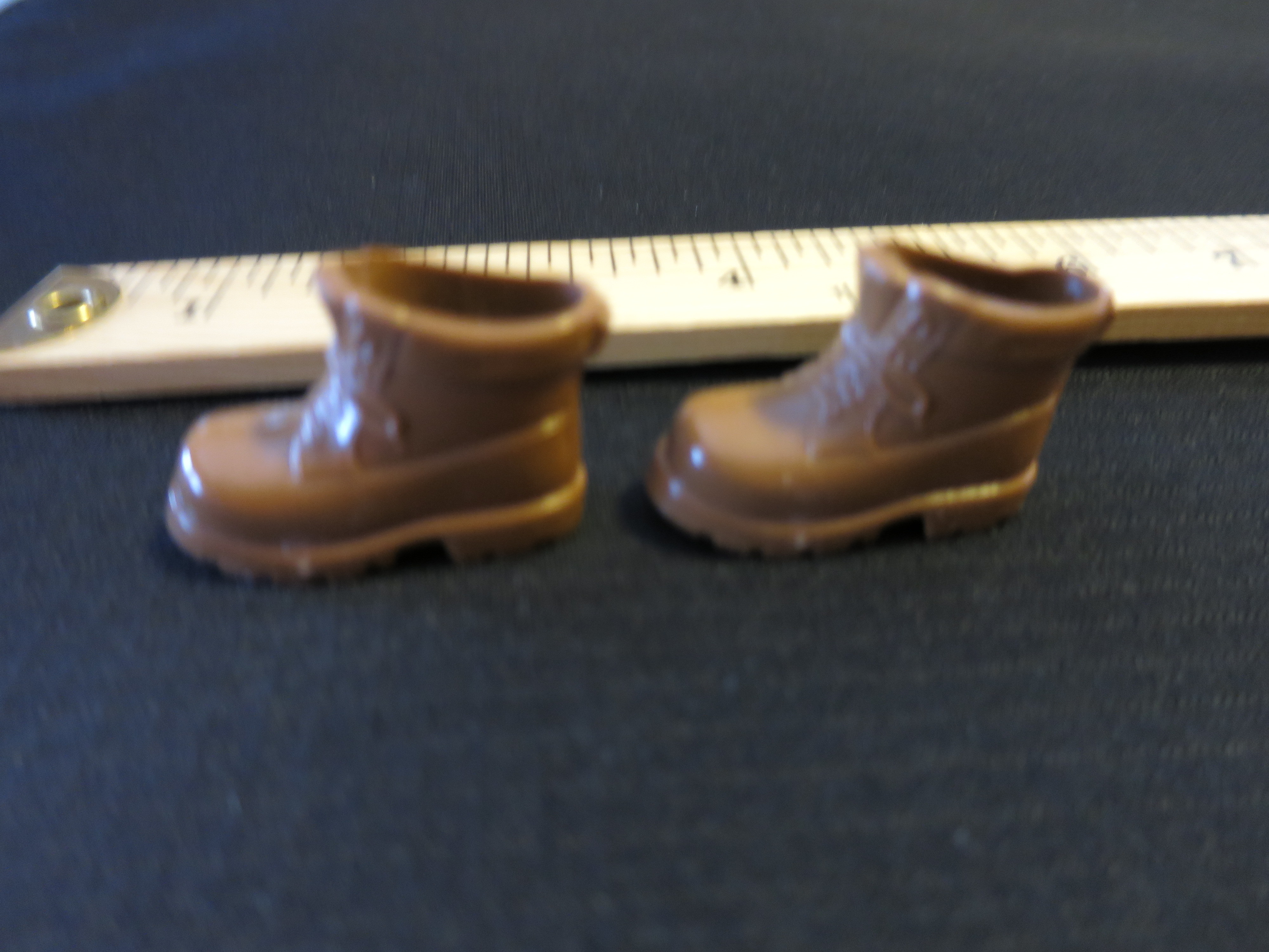 Barbie Doll Accessories Boots Ken or Clone brown