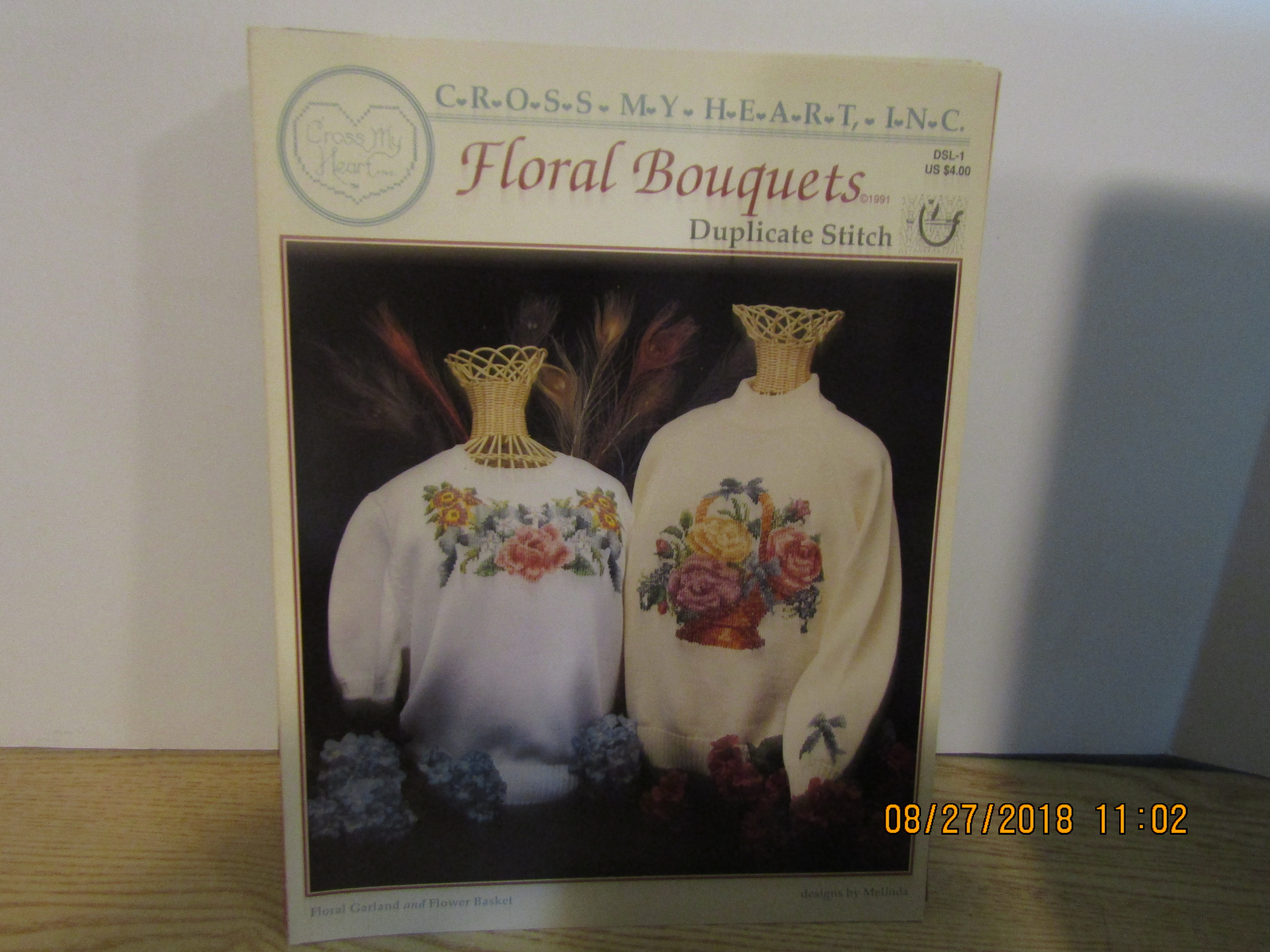 Cross My Heart Book Floral Bouquets #dsl1