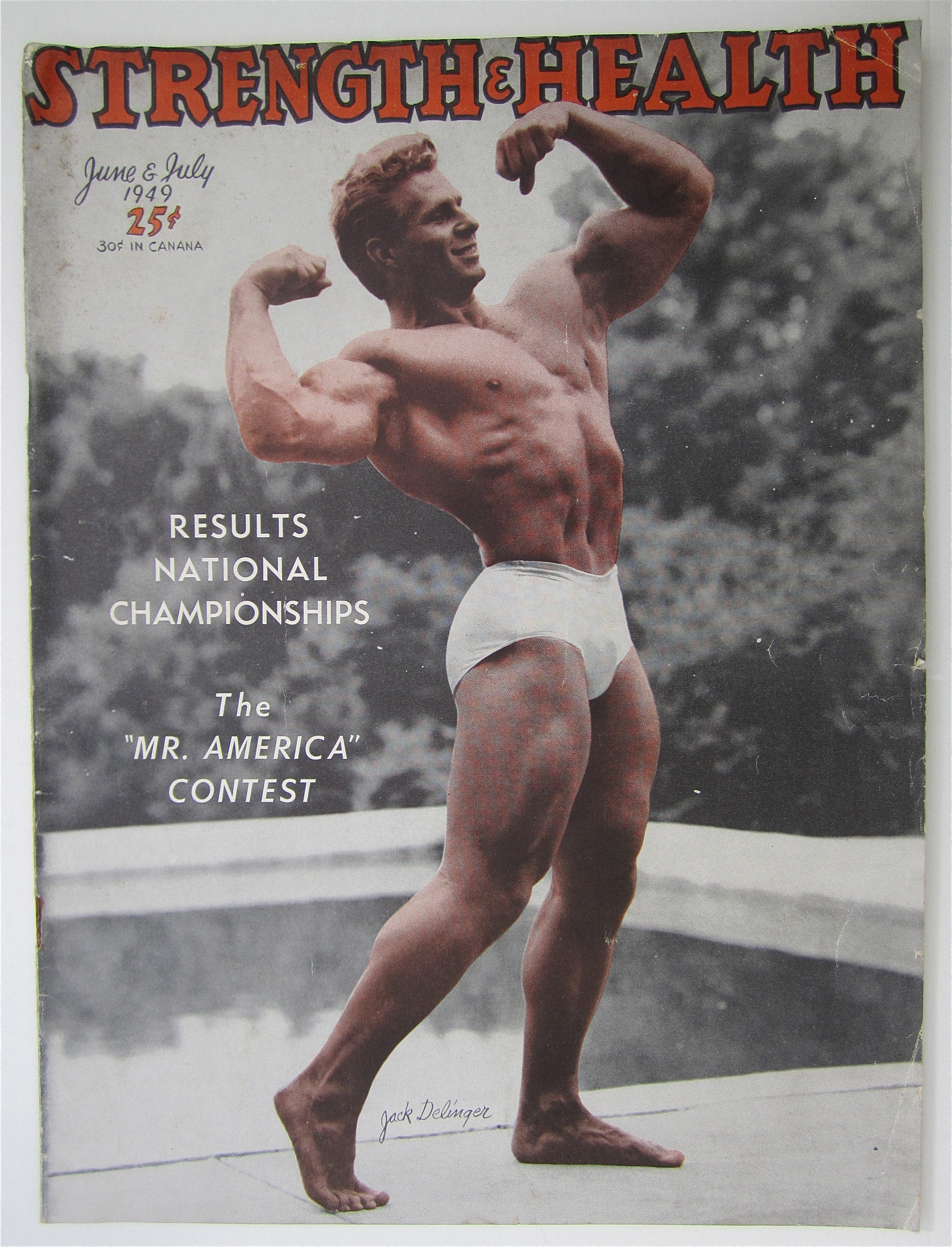 Strength & Health Magazine June/July 1949 Jack Delinger