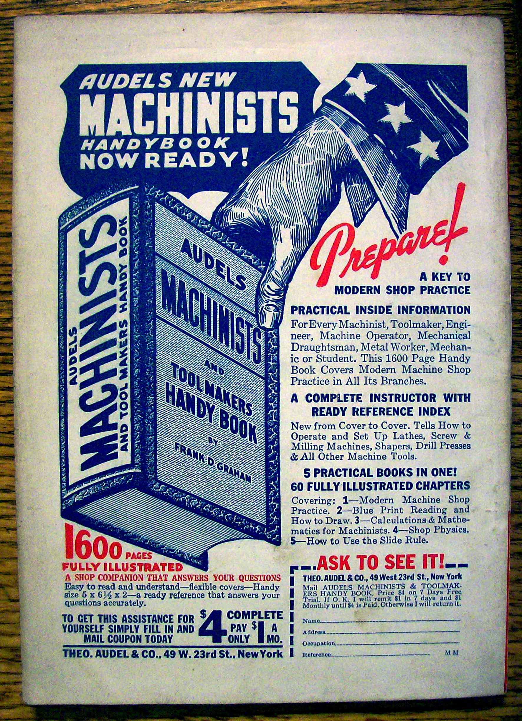 Mechanix Illustrated August 1942 Airacobra Fighter