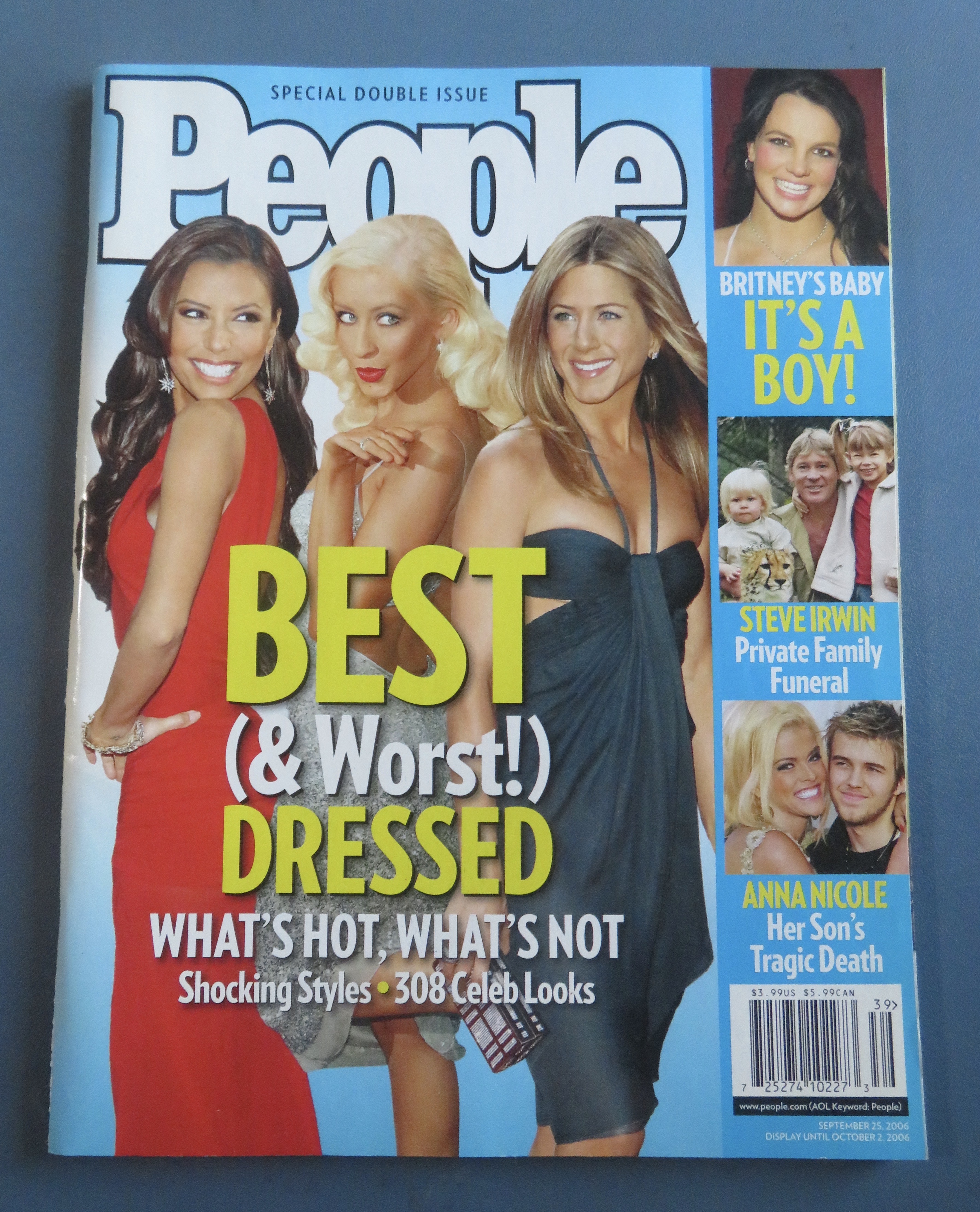 People Magazine September 25, 2006 Best Dressed & Worst