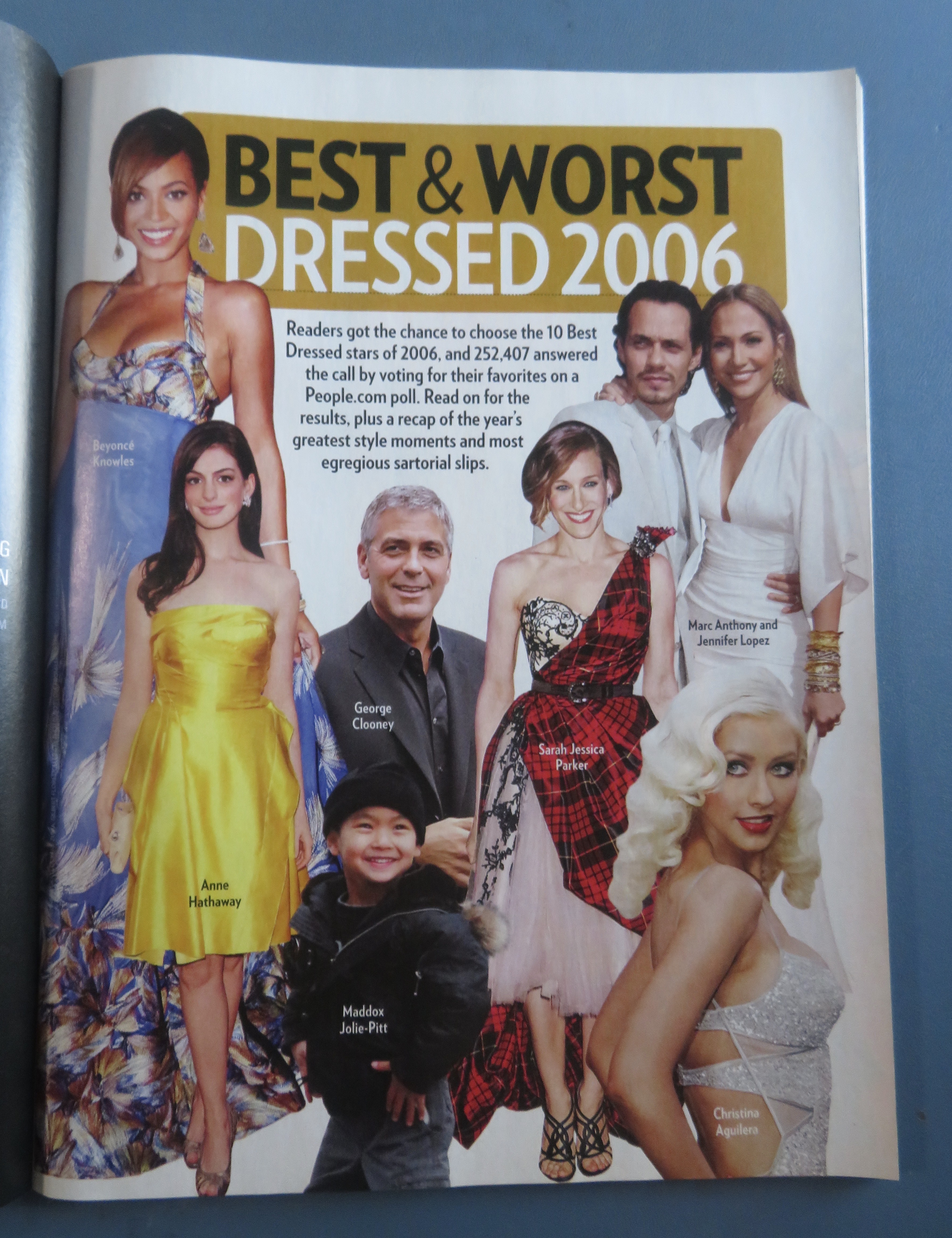People Magazine September 25, 2006 Best Dressed & Worst