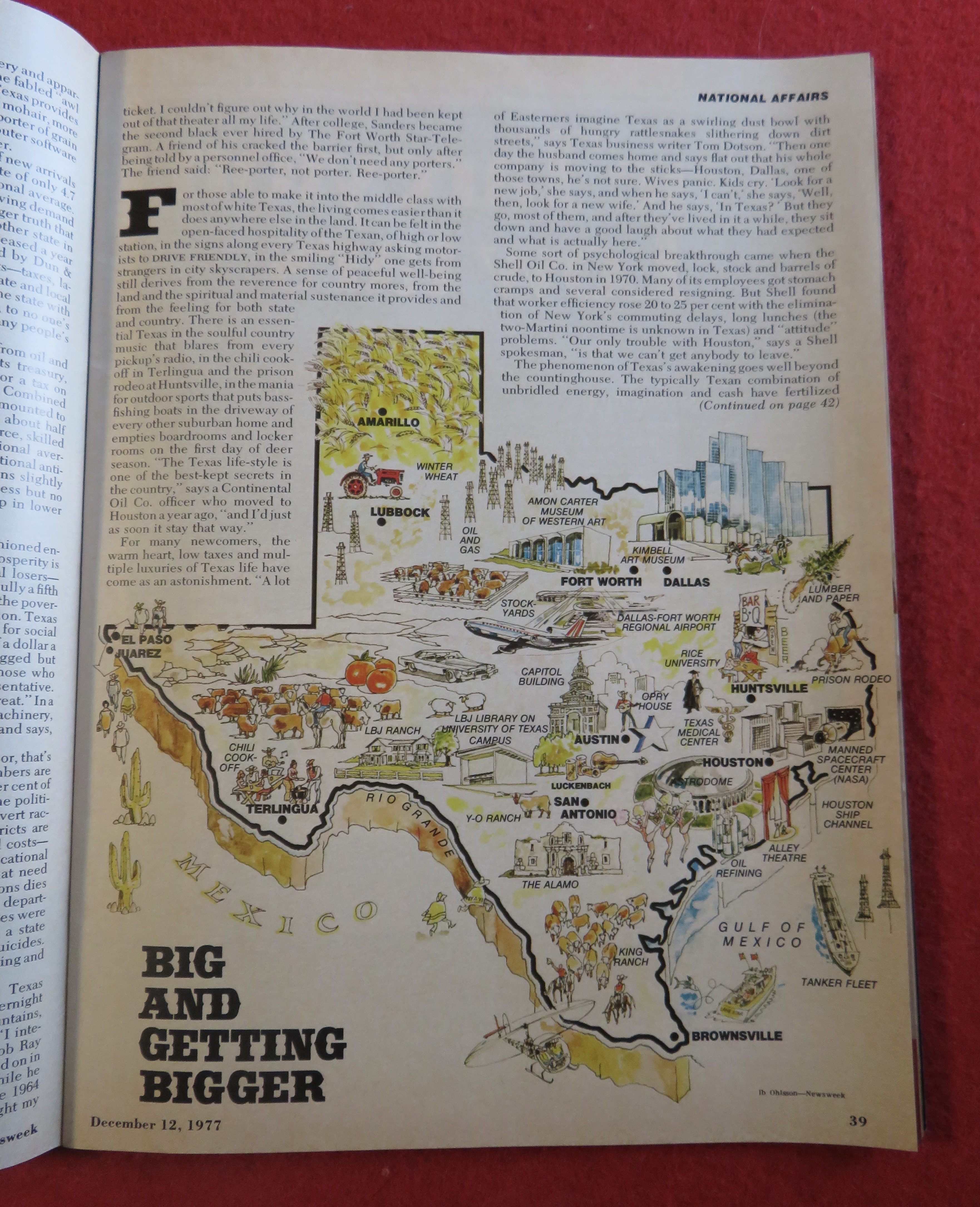 Newsweek Magazine-December 12, 1977-Texas (SuperState)