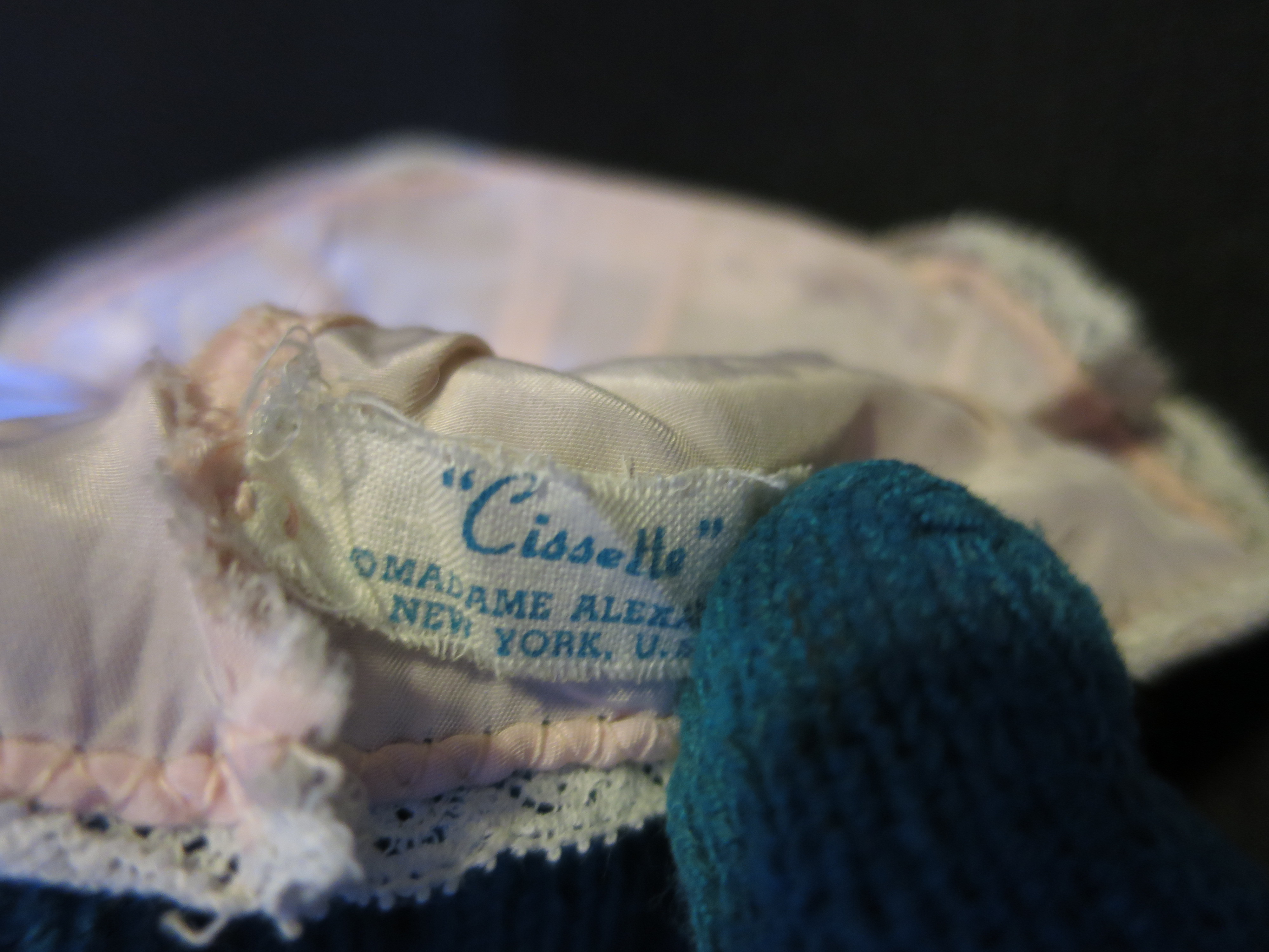 Cissette Madame Alexander Doll Dress Panties Under Pants tagged