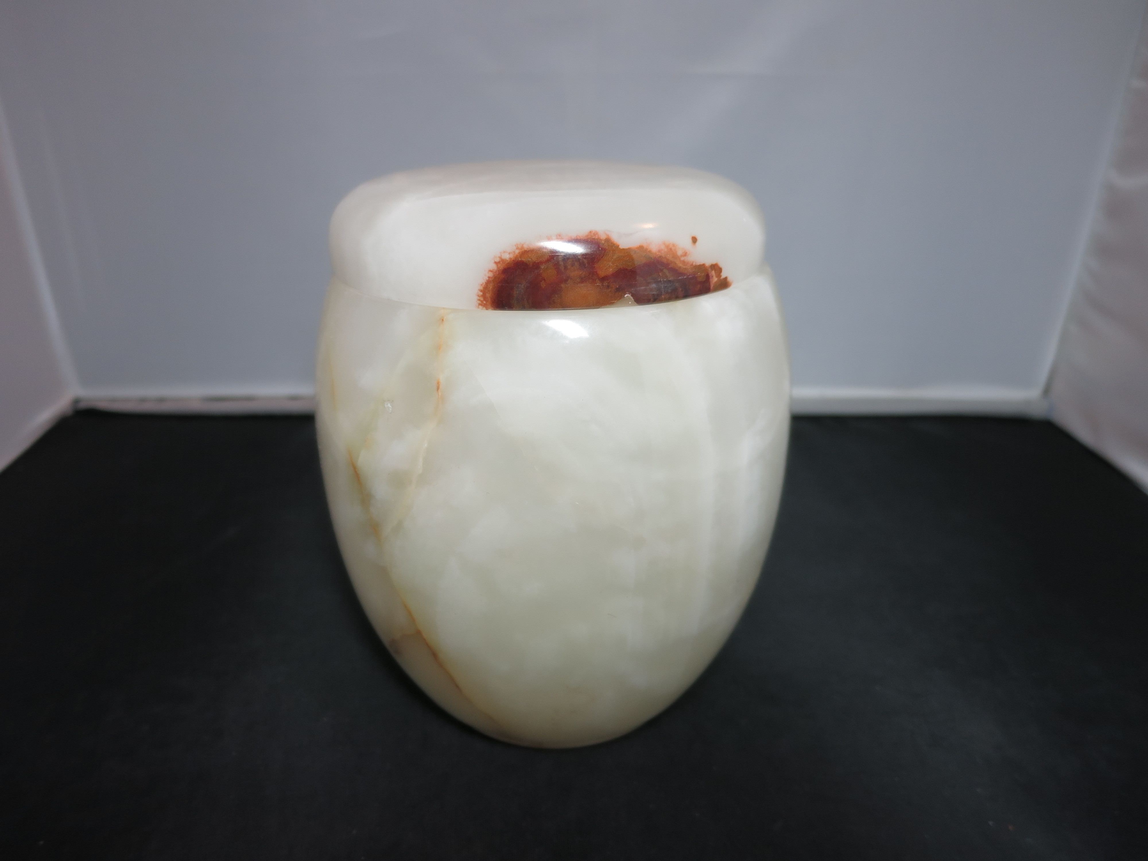 Vintage Onyx Jar Made in Pakistan
