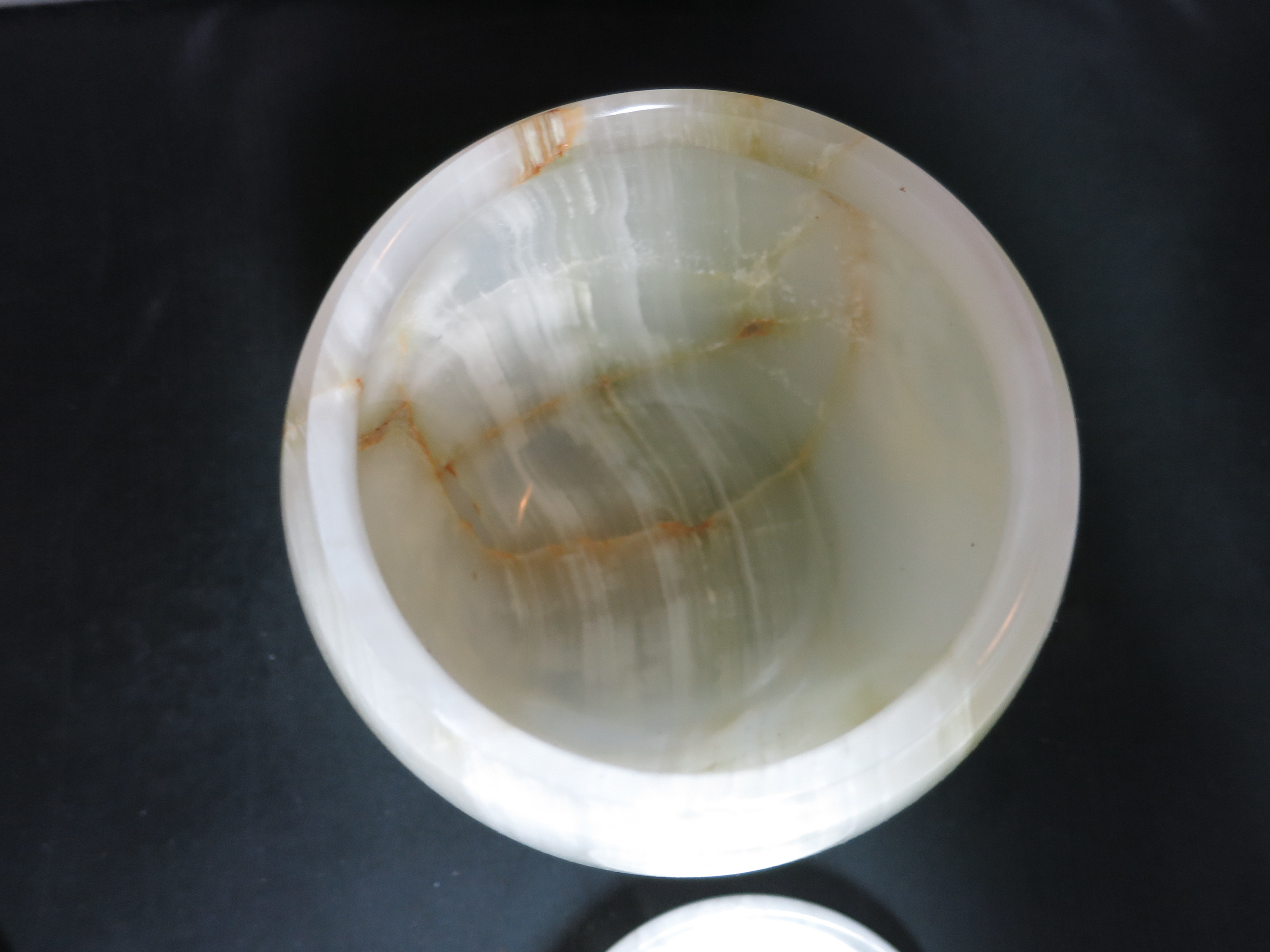 Vintage Onyx Jar Made in Pakistan