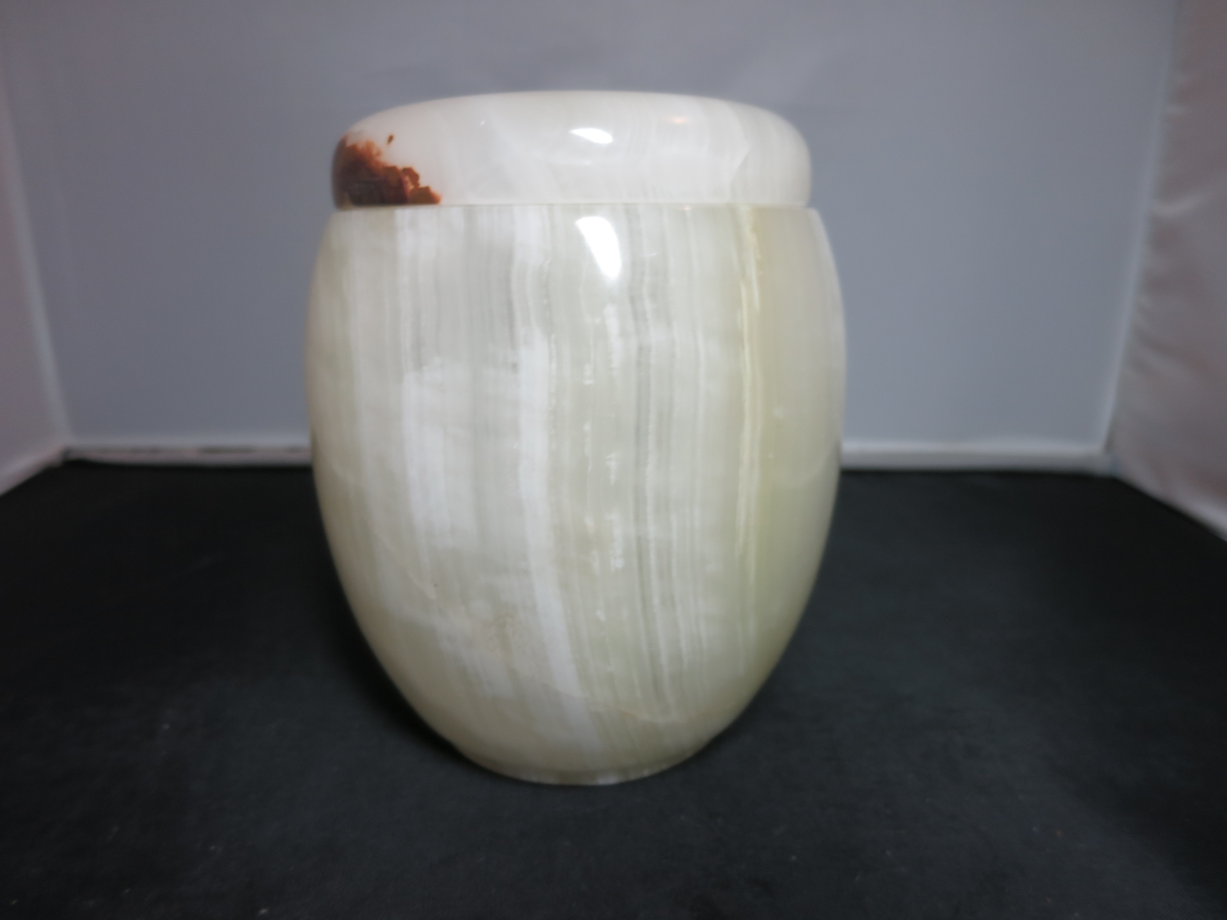 Vintage Onyx Jar Made in Pakistan