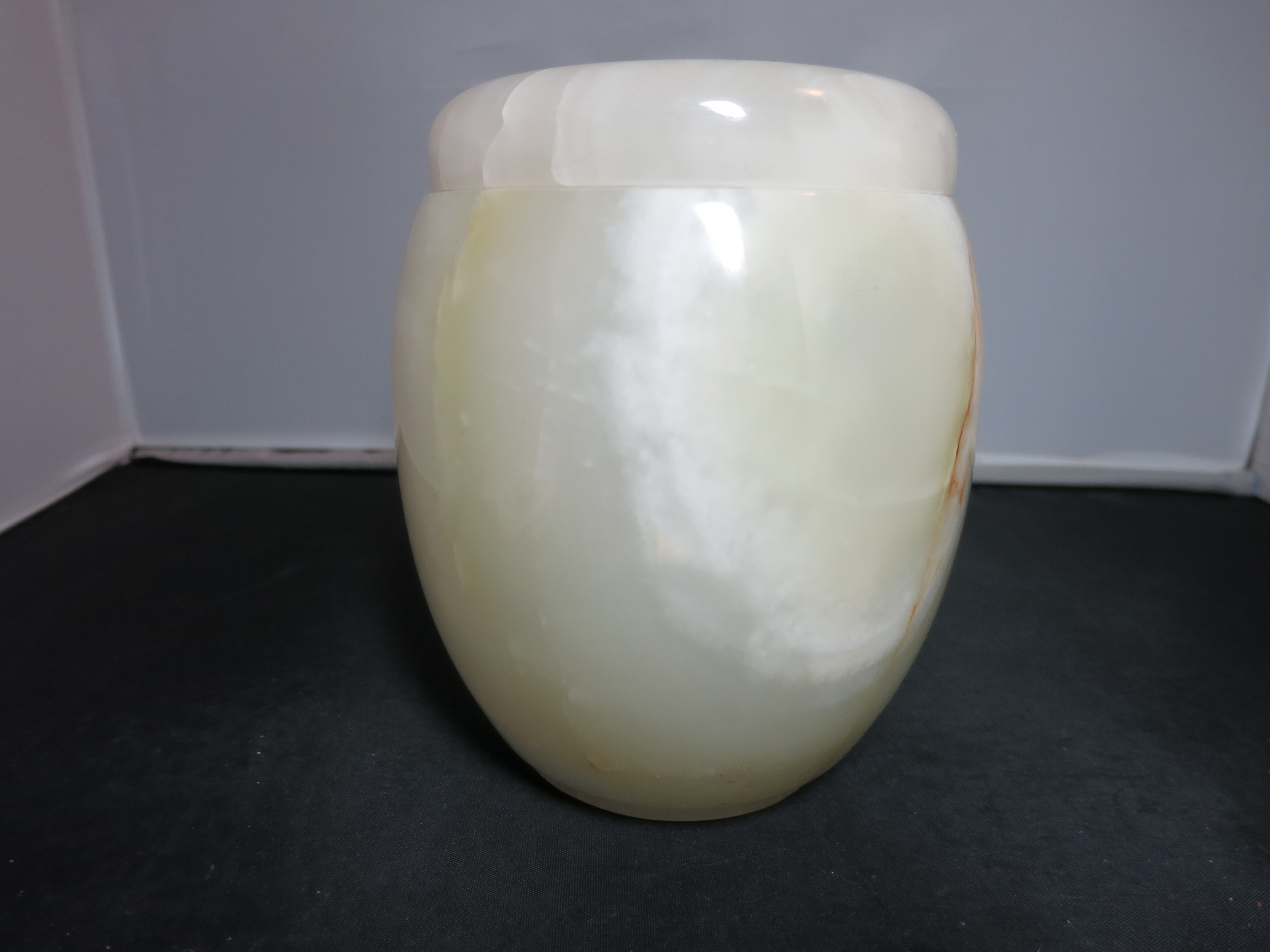 Vintage Onyx Jar Made in Pakistan