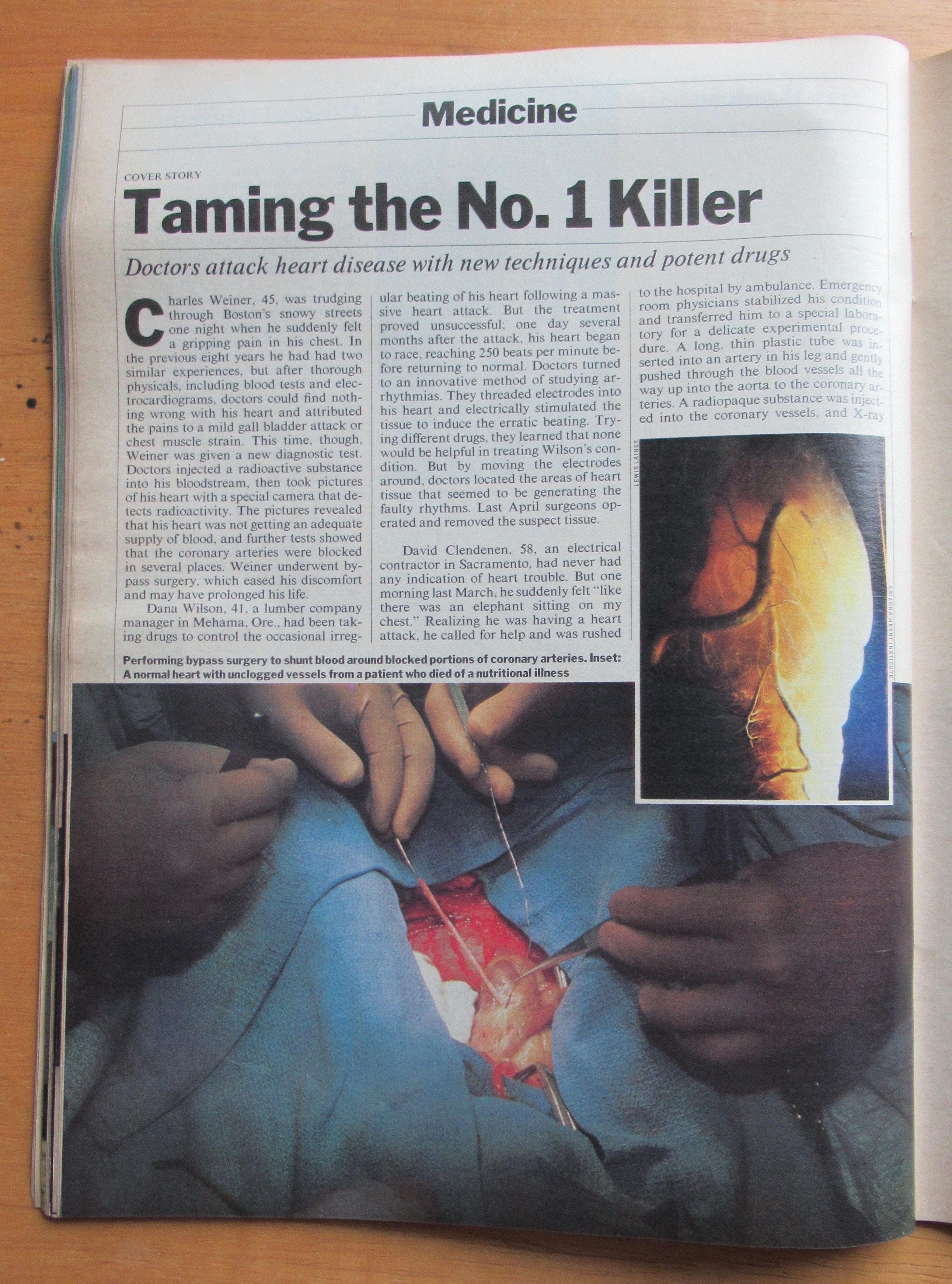 Time Magazine-June 1, 1981-Heart Attacks