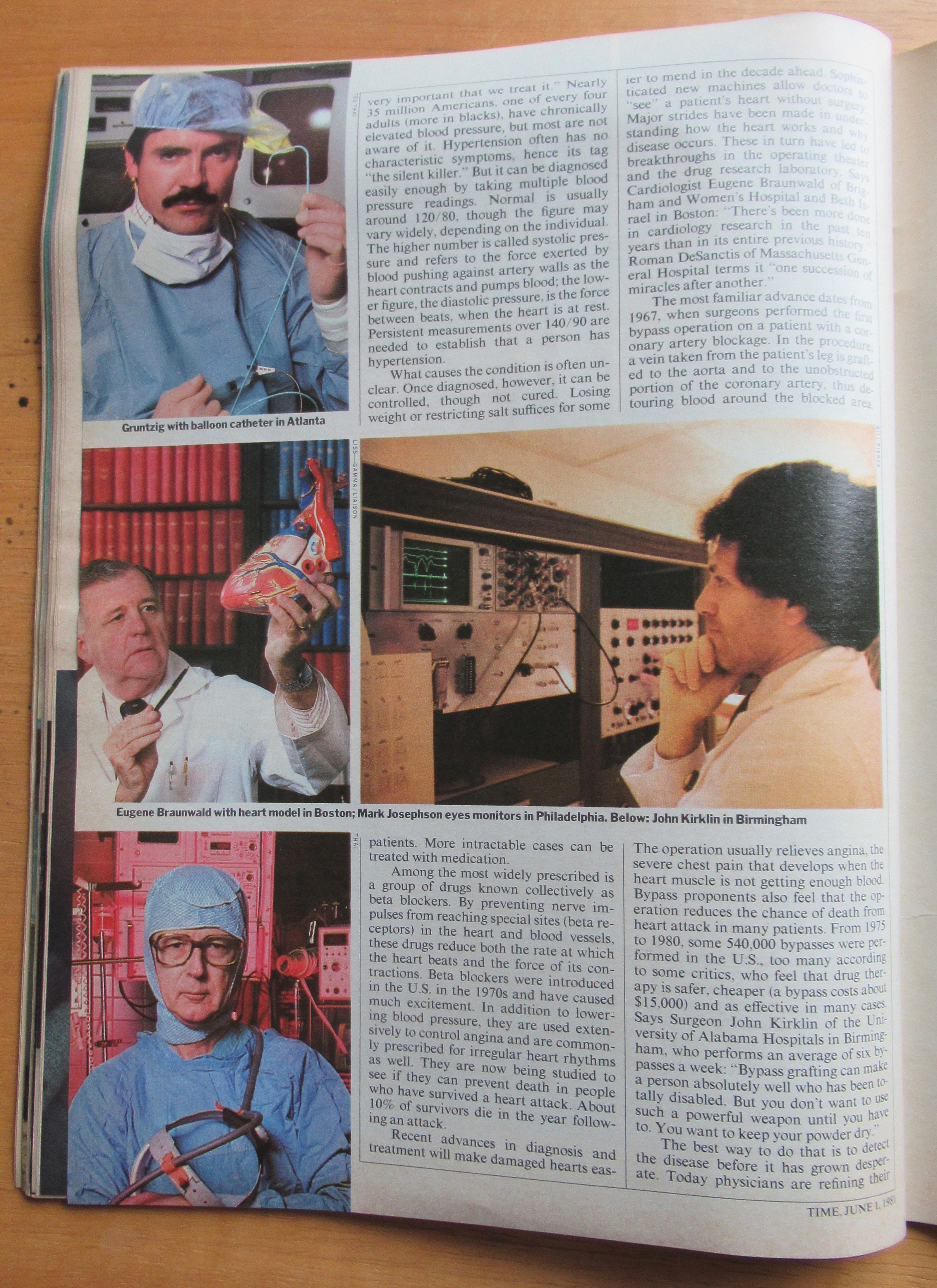 Time Magazine-June 1, 1981-Heart Attacks