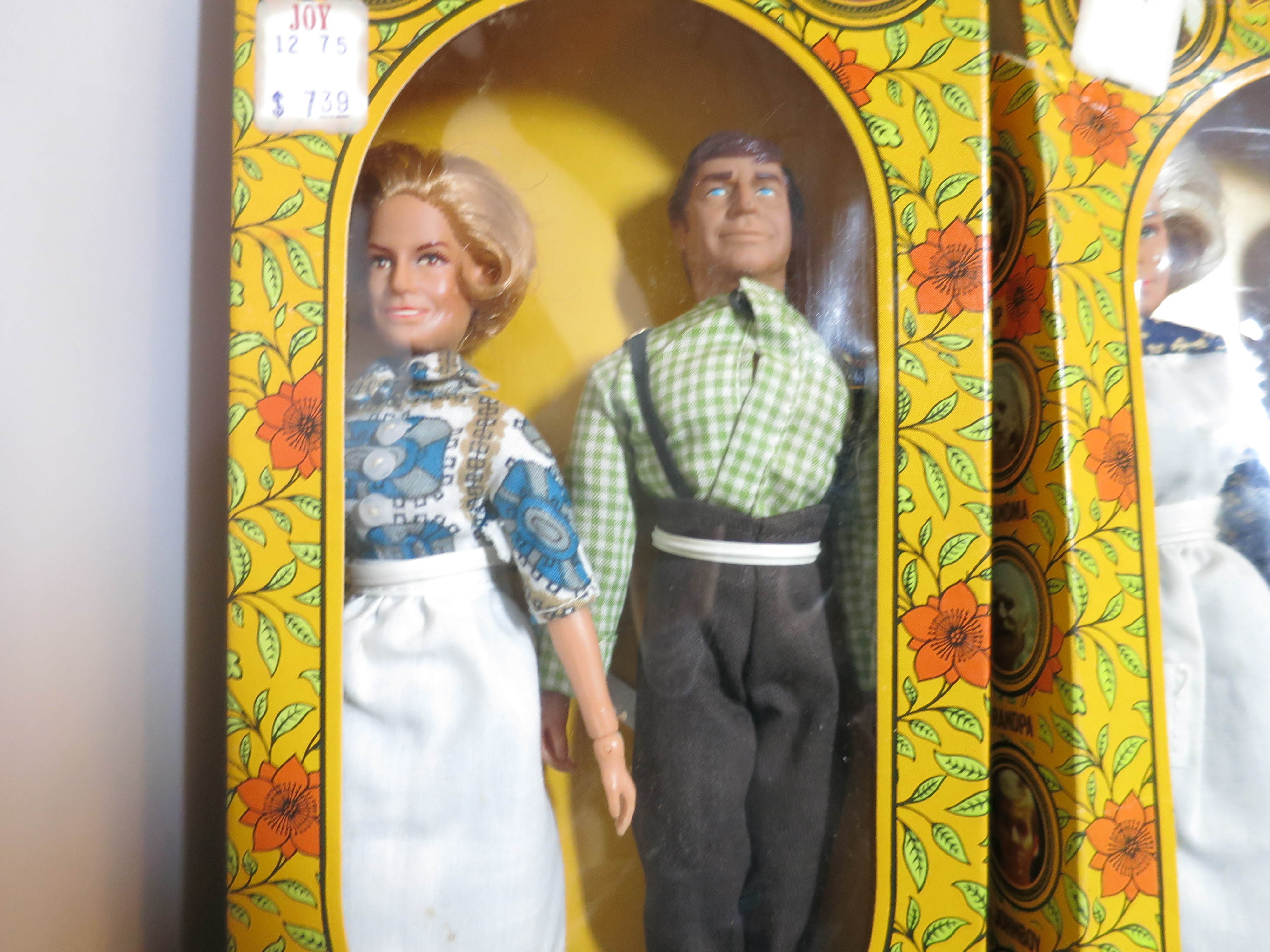 Mego The Waltons Complete Doll Set 1974 6 dolls 3 sets