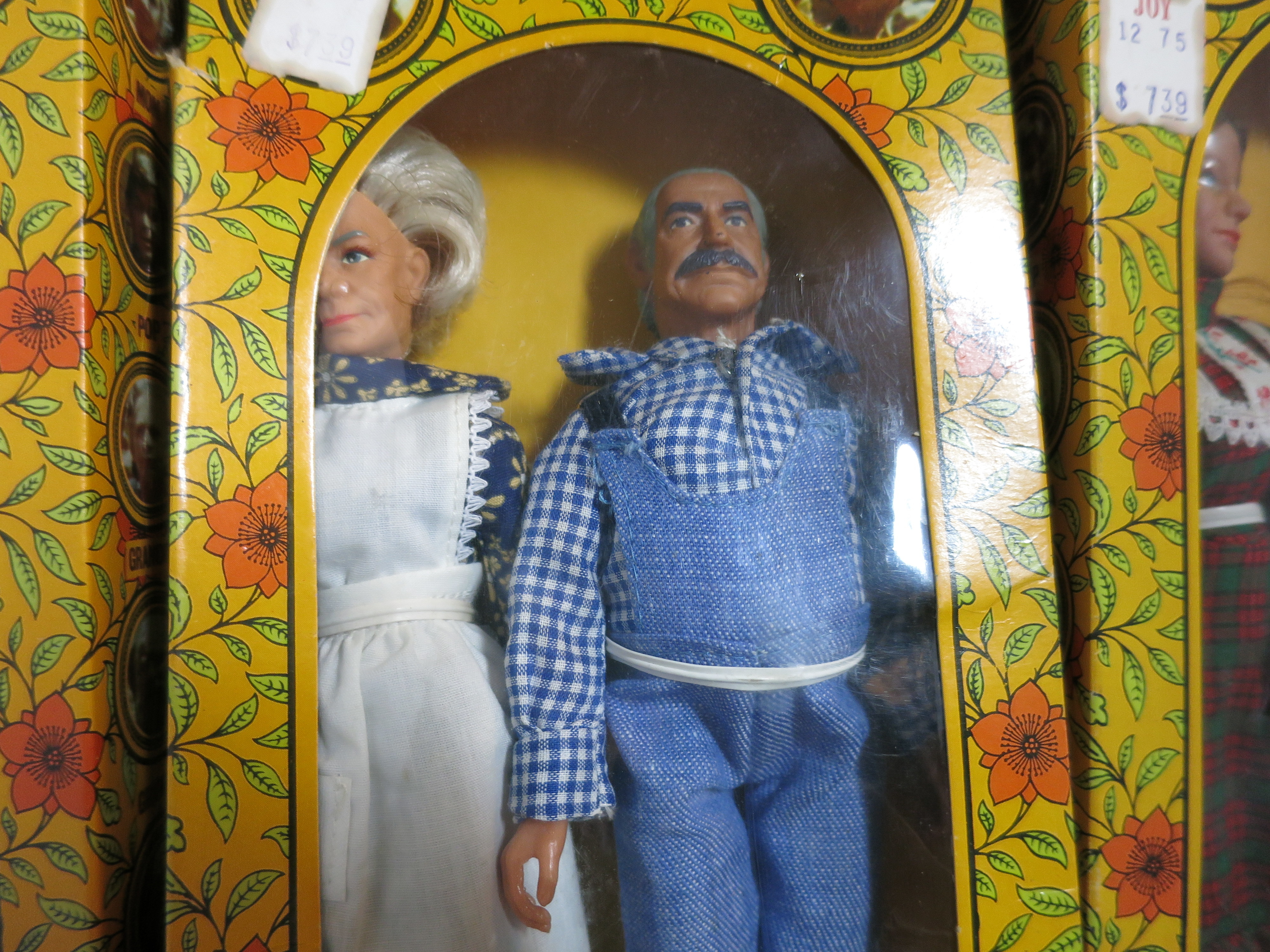 Mego The Waltons Complete Doll Set 1974 6 dolls 3 sets