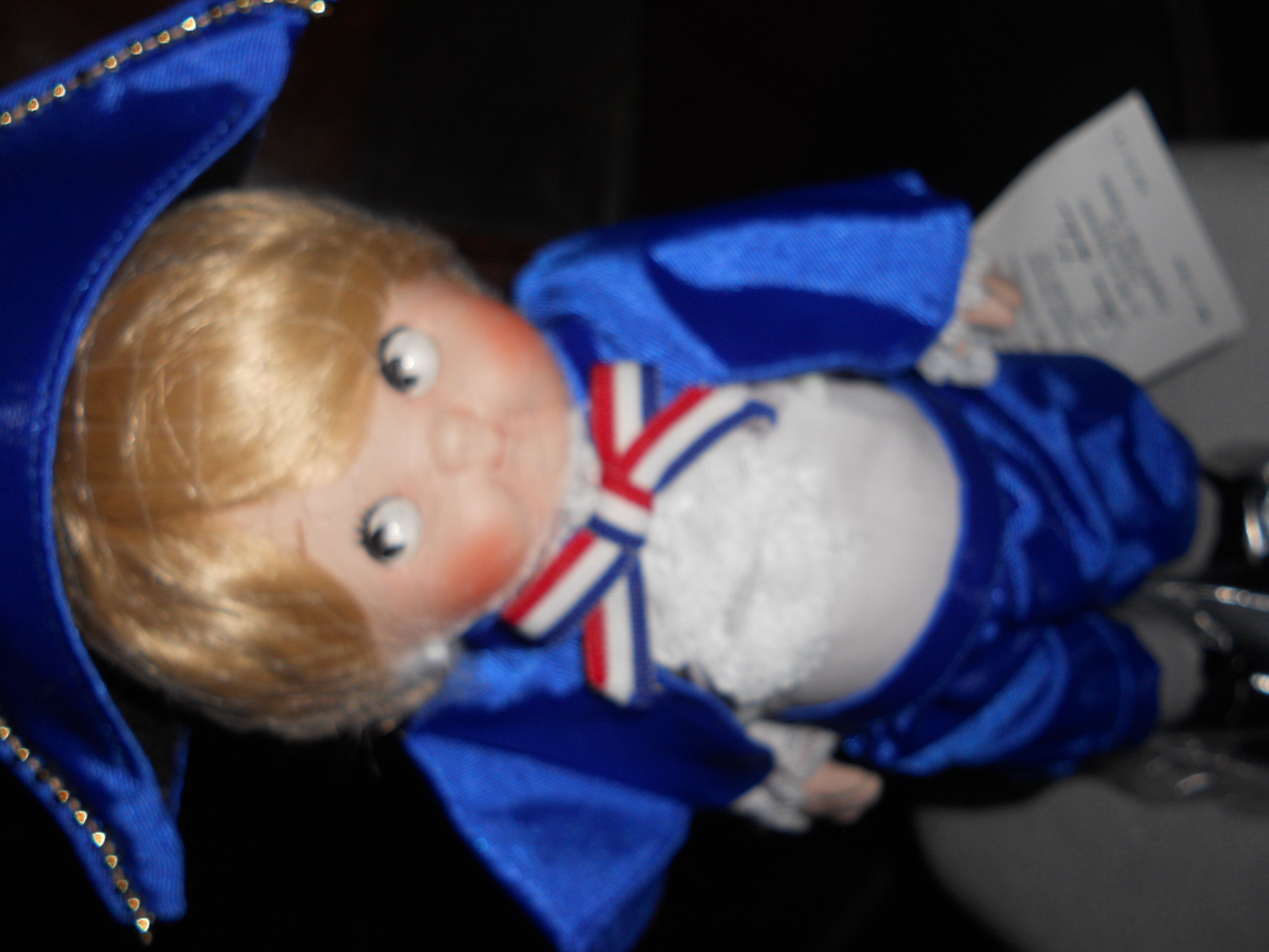 Campbell Soup Kid Doll George Washington 1994 Soup Can Box
