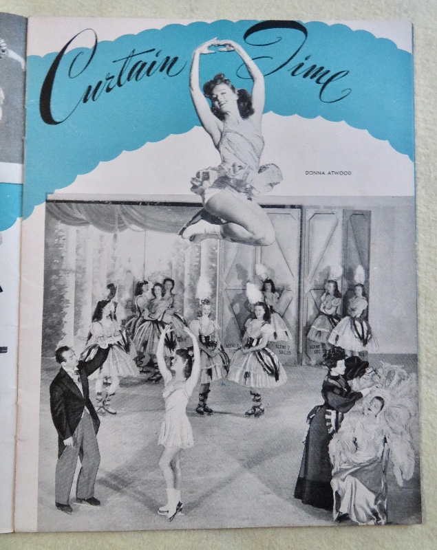Original 1948 Sexy George Petty Pin Up Girl Ice Capades Program