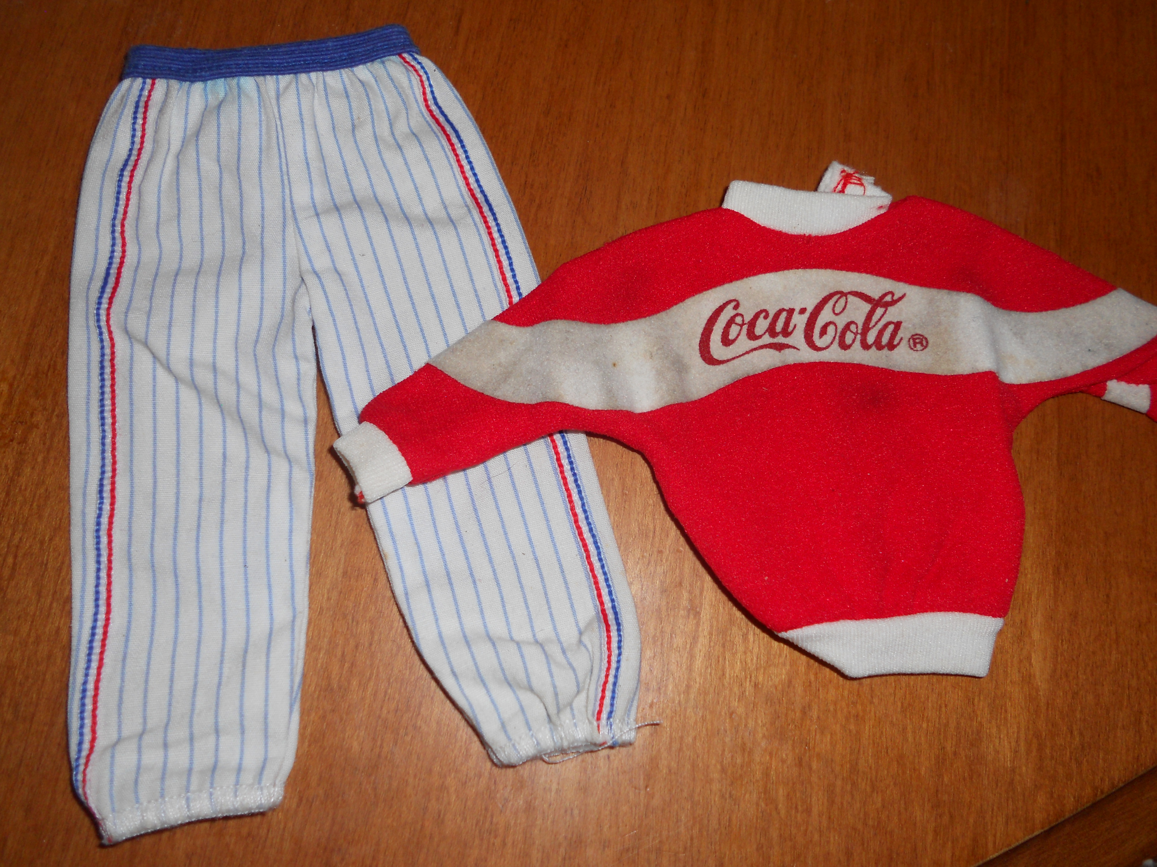 Barbie Doll Coca Cola Shirt and Pants