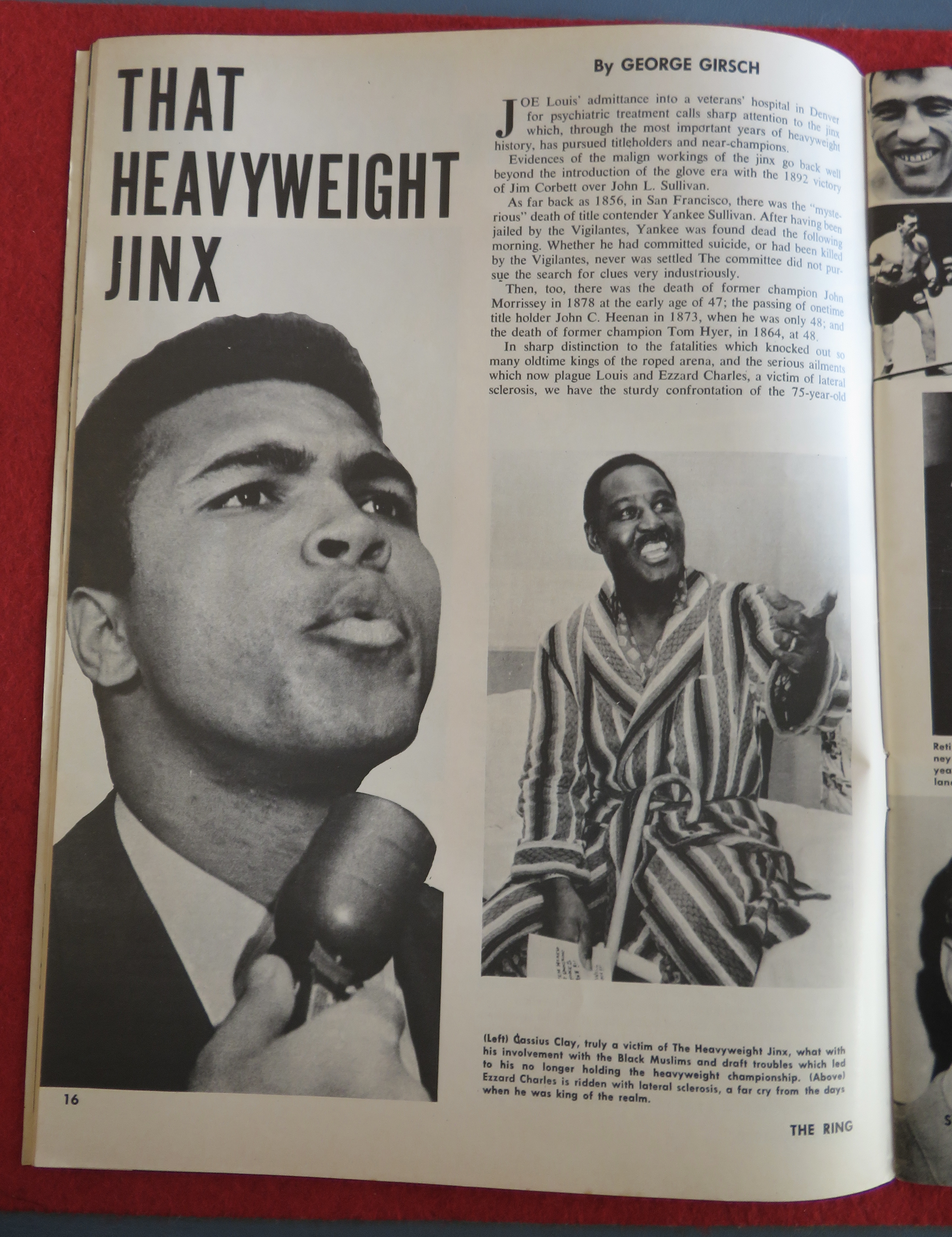 Ring Magazine September 1970 Mac Foster/Jerry Quarry