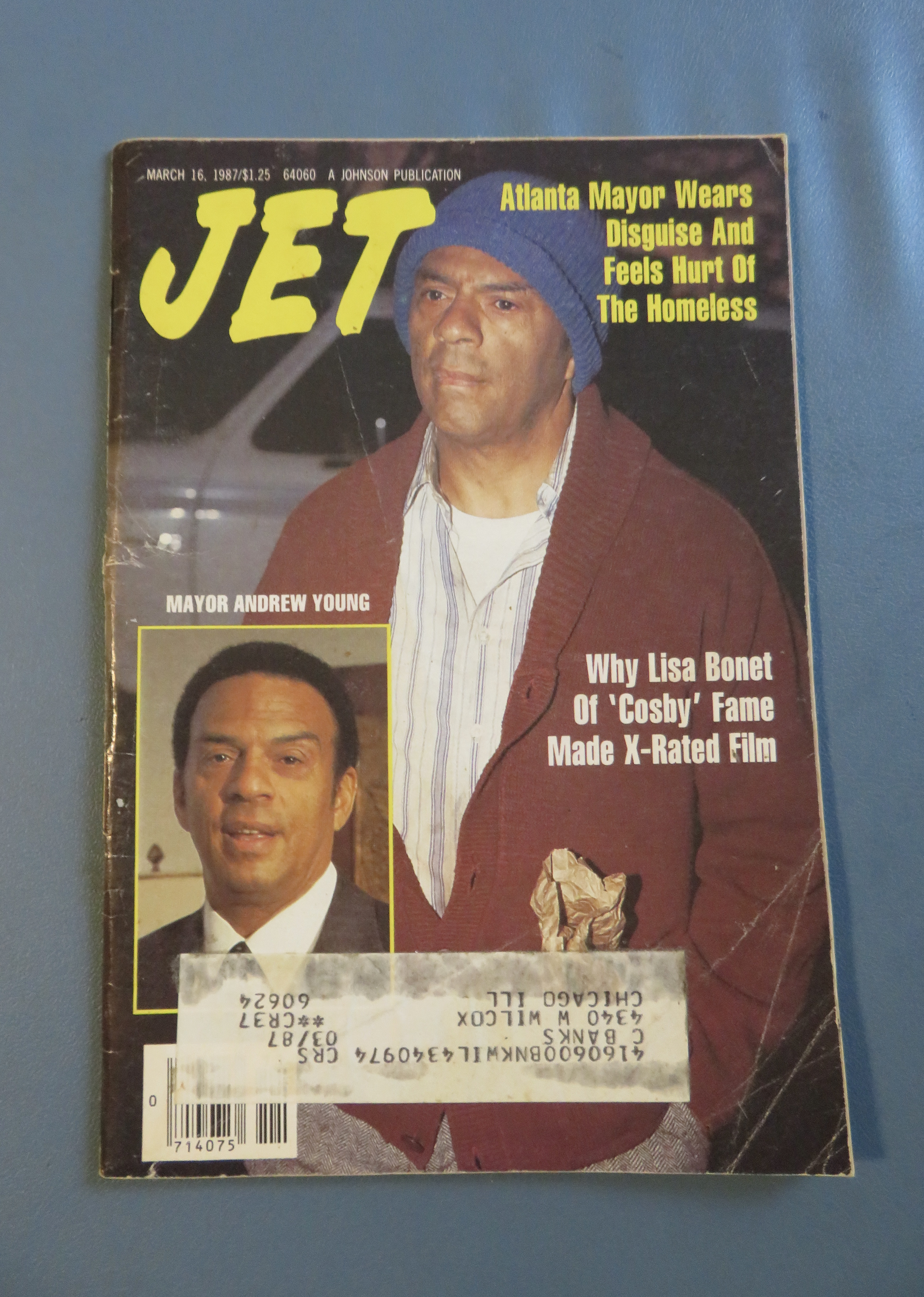 Jet Magazine March 16, 1987 Mayor Andrew Young