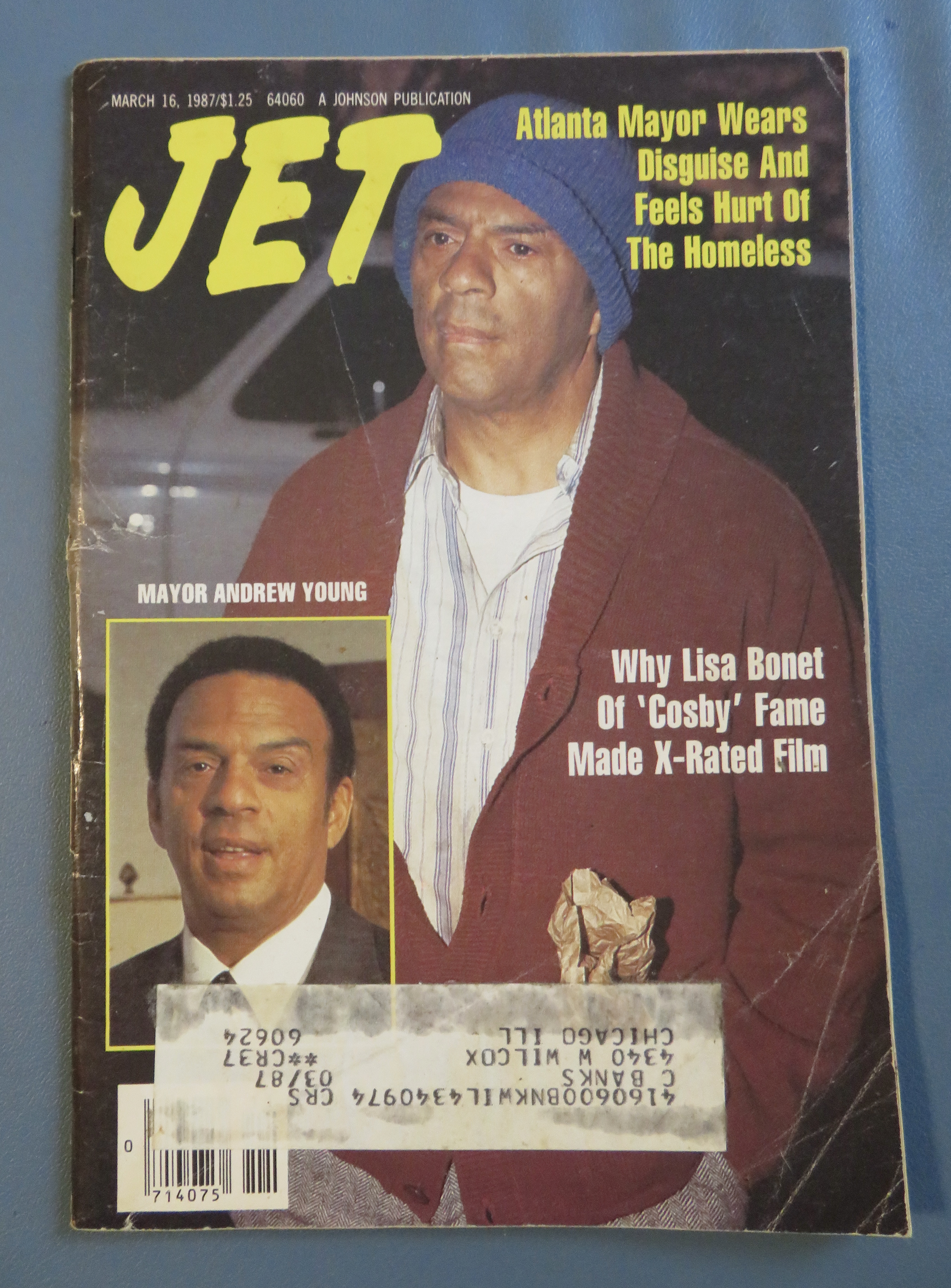Jet Magazine March 16, 1987 Mayor Andrew Young