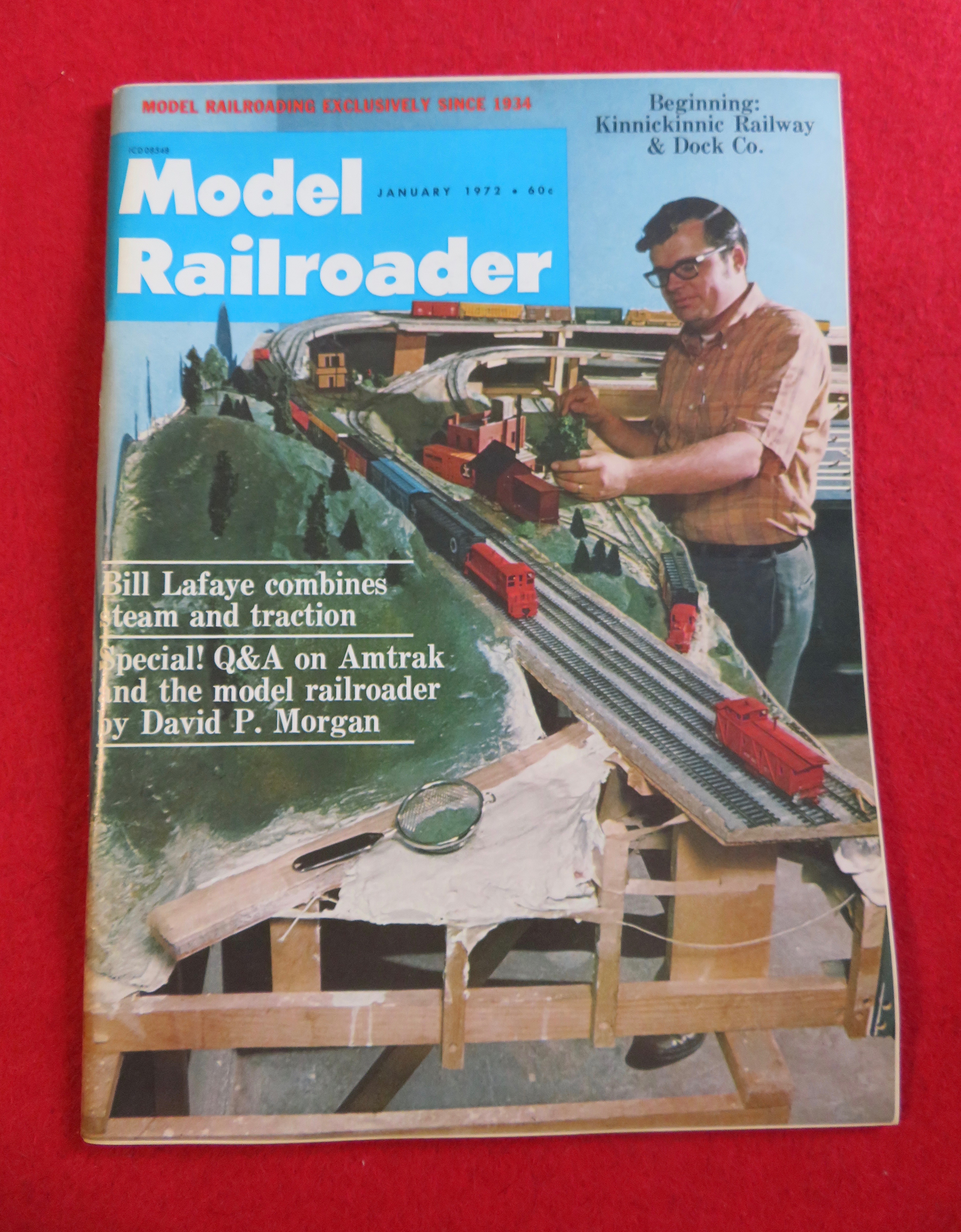 Model Railroader Magazine January 1972