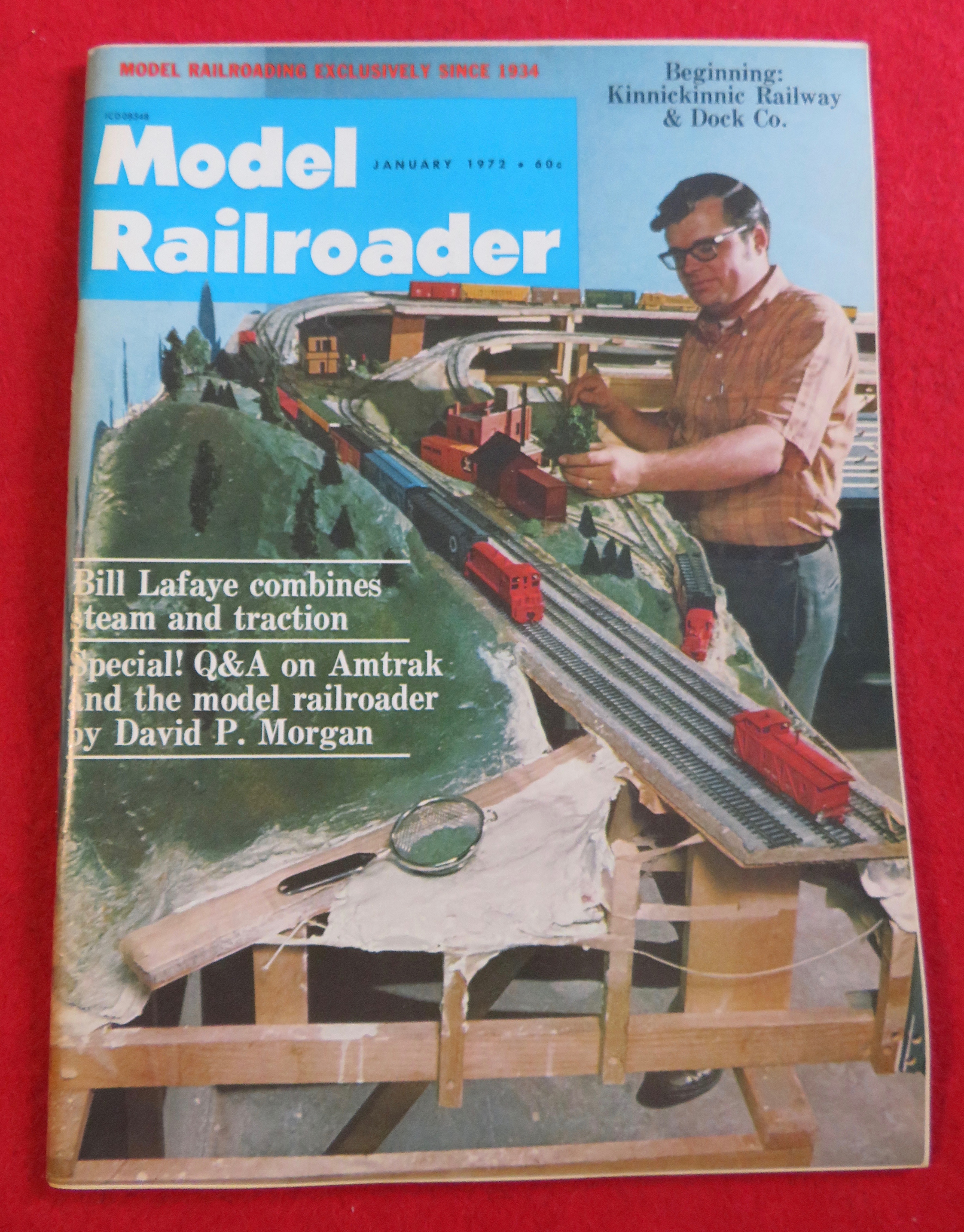 Model Railroader Magazine January 1972