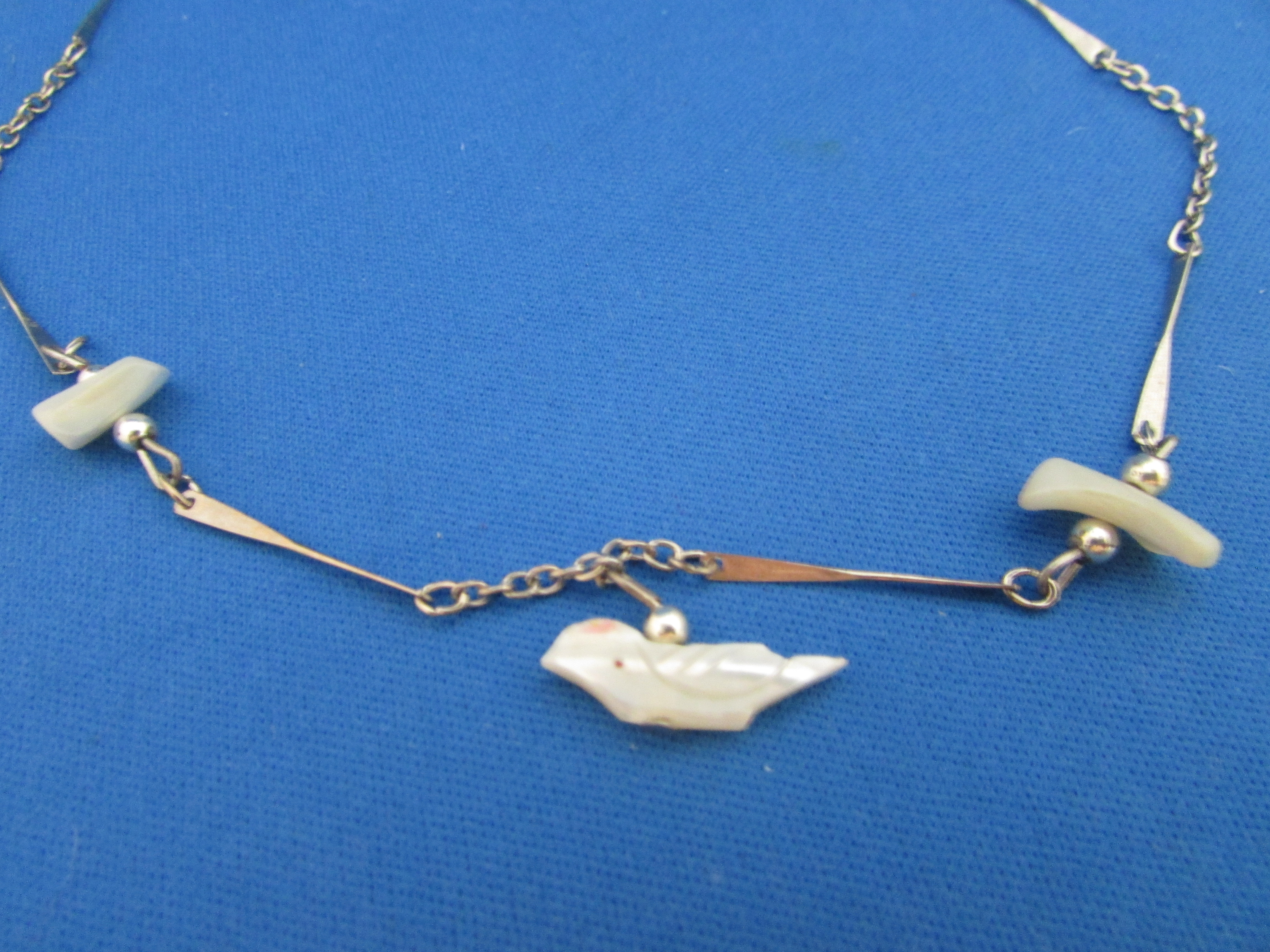 Shell Bird Fetish Necklace from the 70's