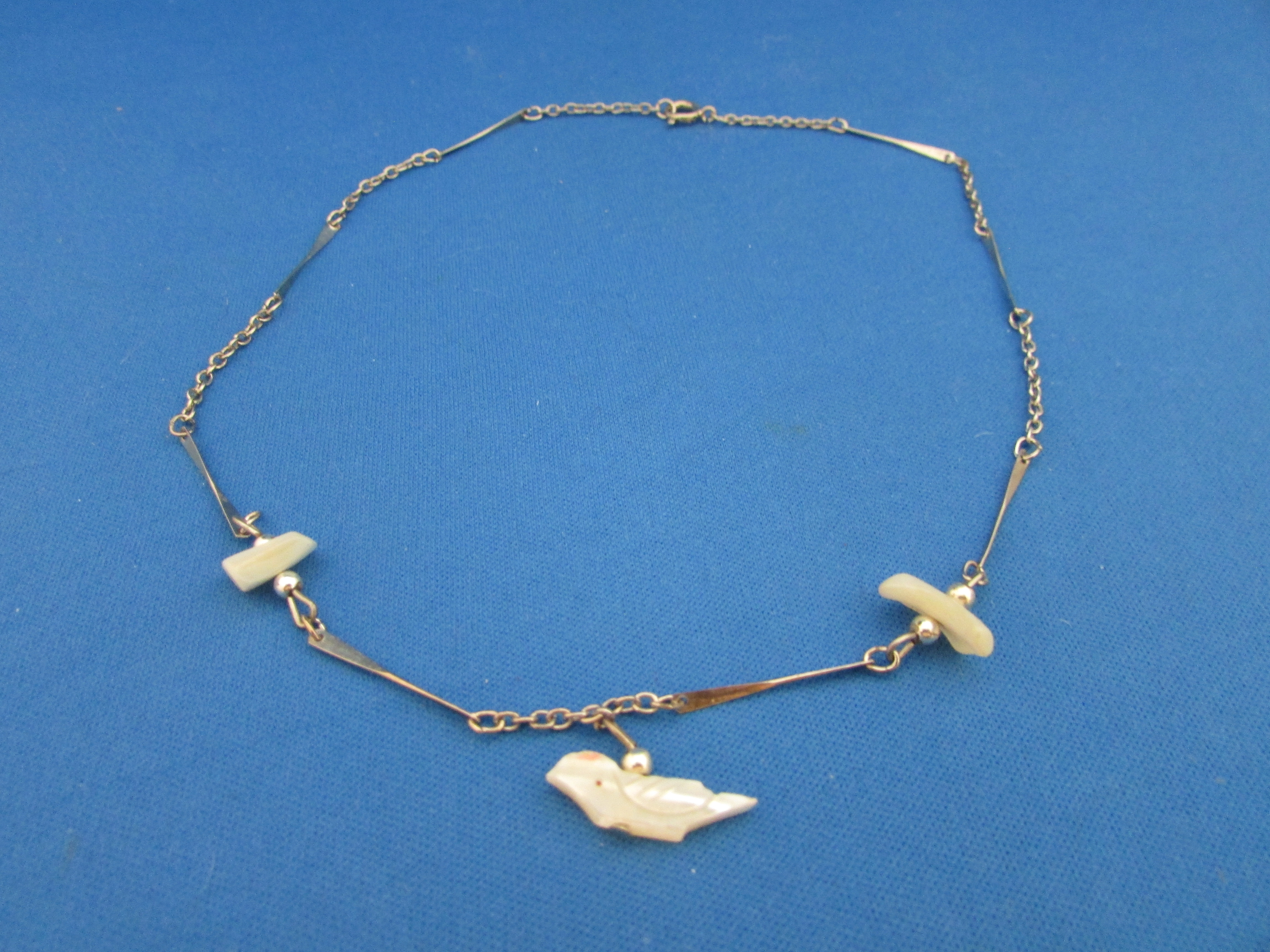 Shell Bird Fetish Necklace from the 70's
