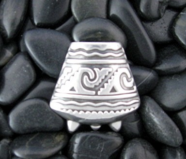 Los Ballesteros Taxco Mexico  Sterling Silver Brooch Pi