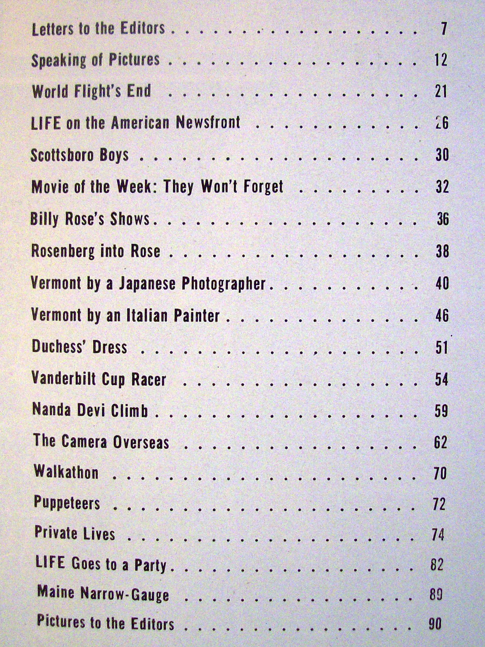 Life Magazine - July 19, 1937 - Summer Shower