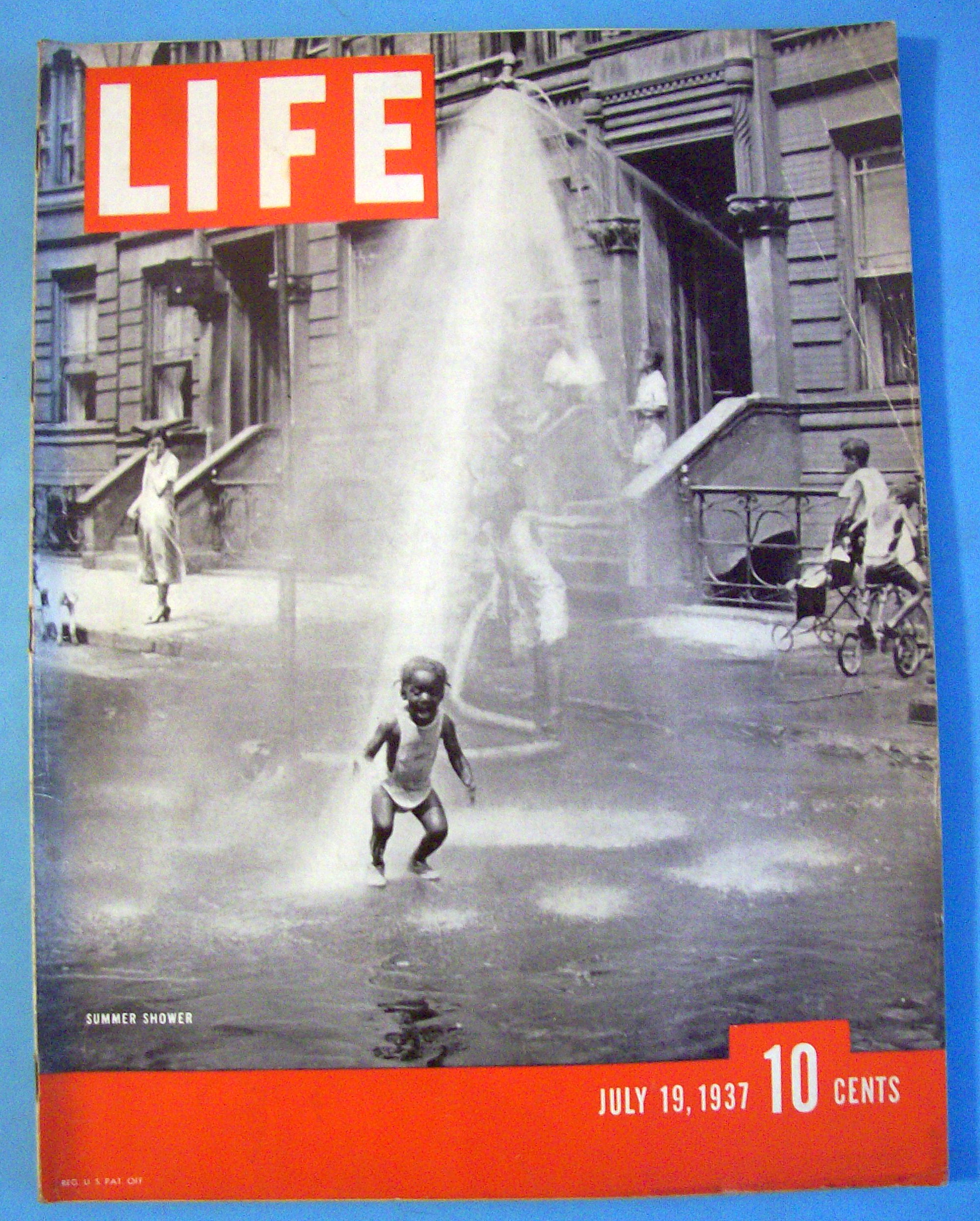 Life Magazine - July 19, 1937 - Summer Shower