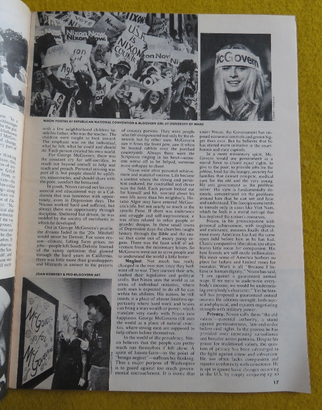 Time Magazine October 2, 1972 The Two Americas