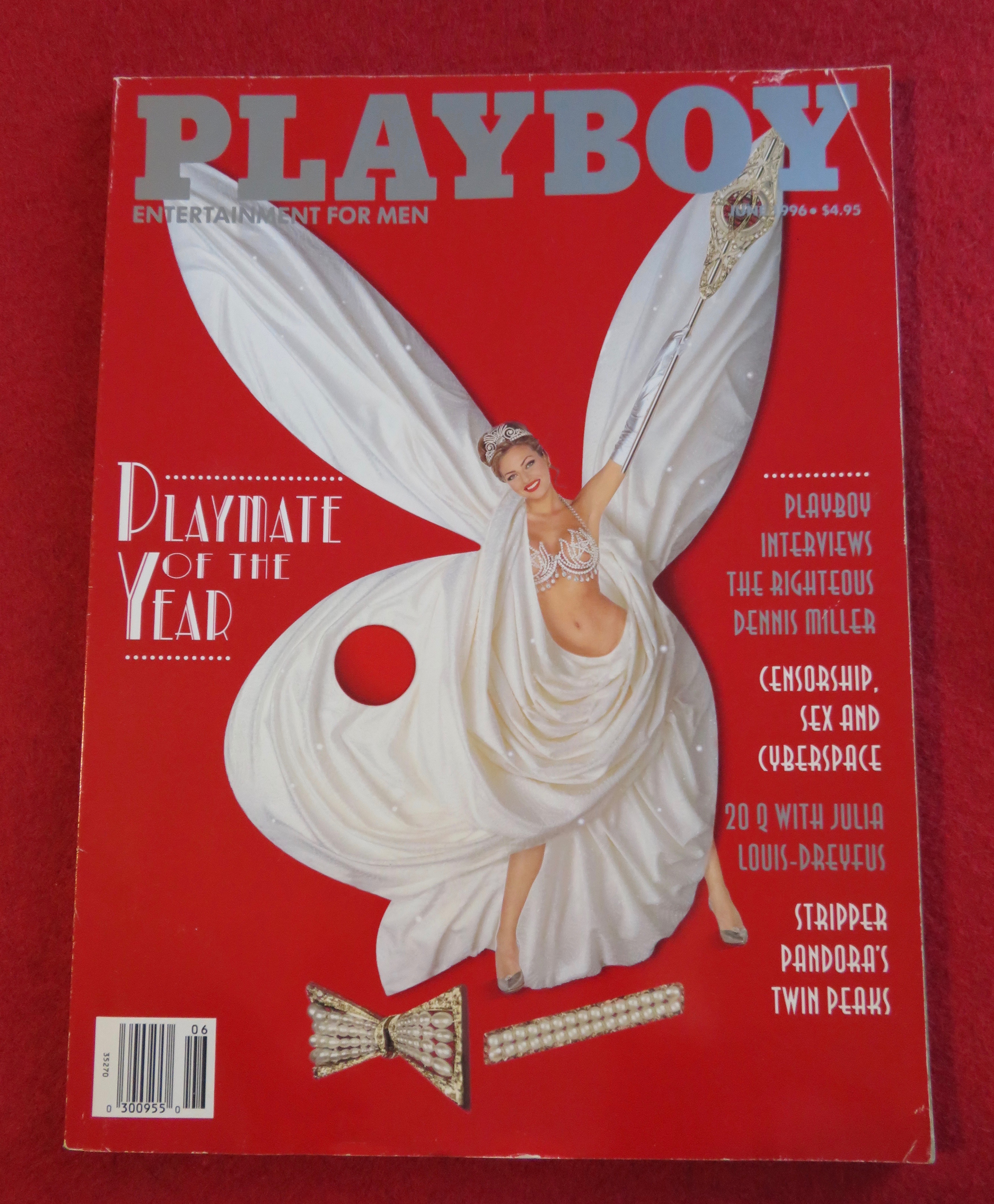 Playboy Magazine June 1996 Karin Taylor