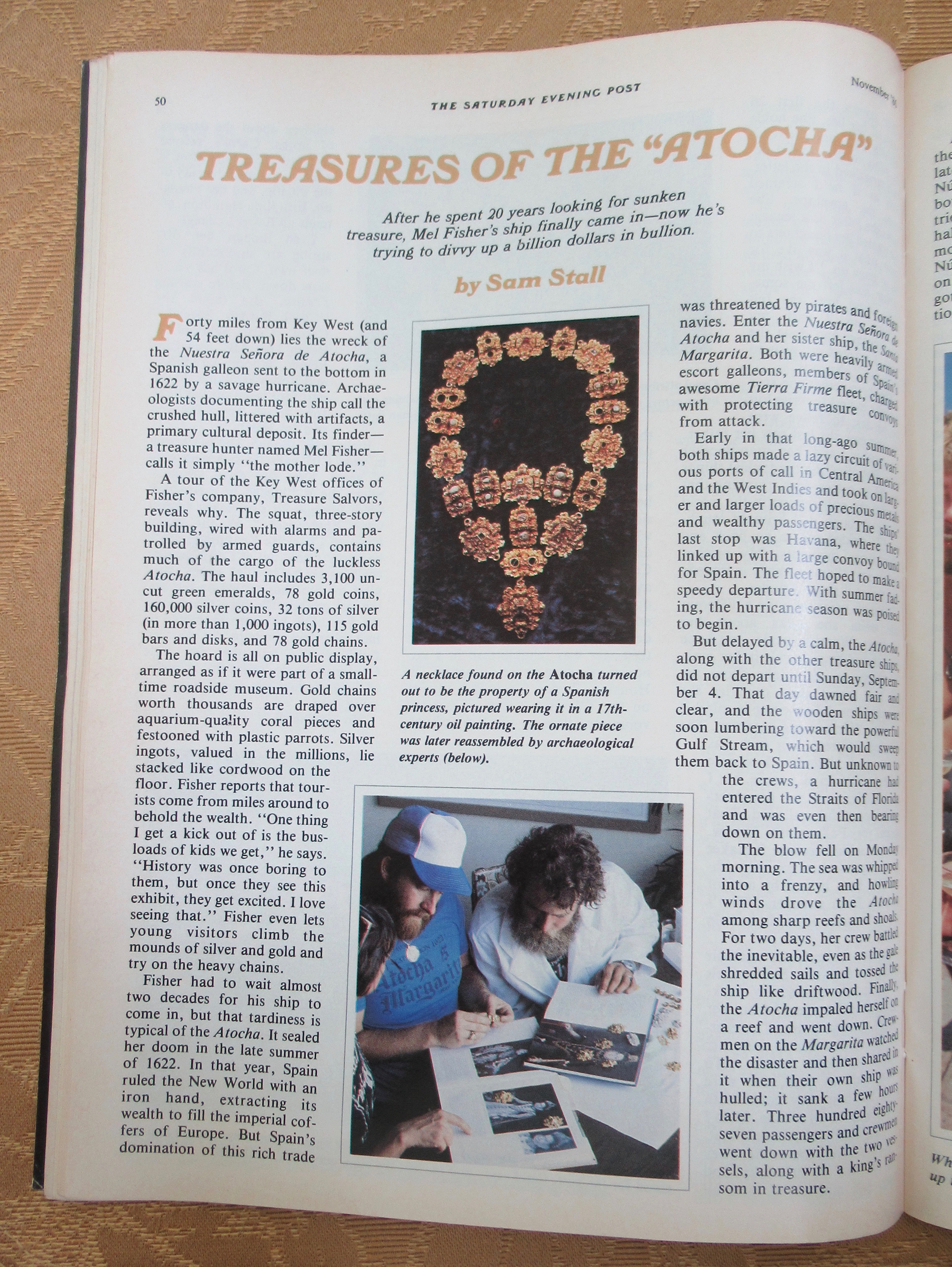 Saturday Evening Post Magazine November 1986