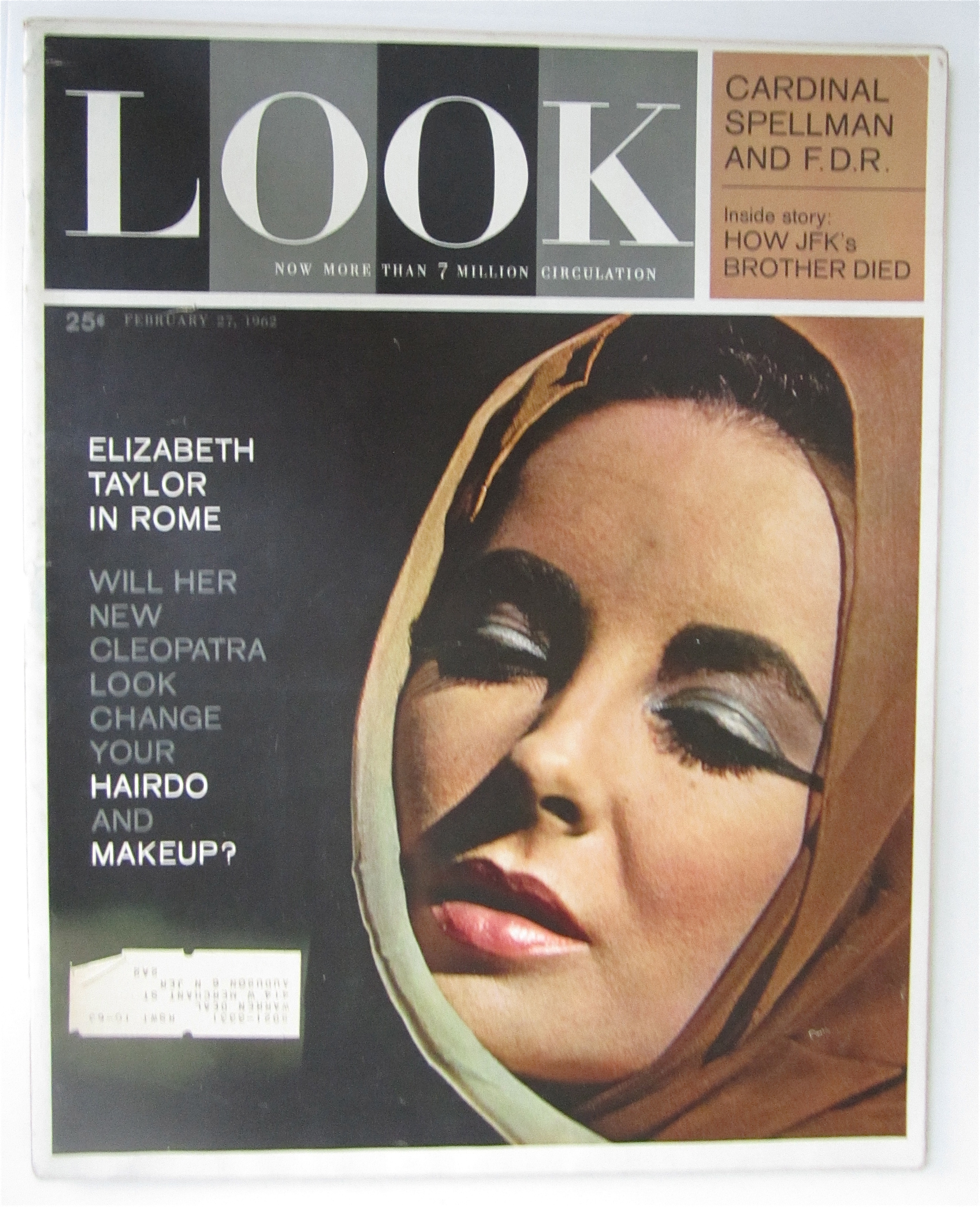 Look Magazine February 27, 1962 Elizabeth Taylor