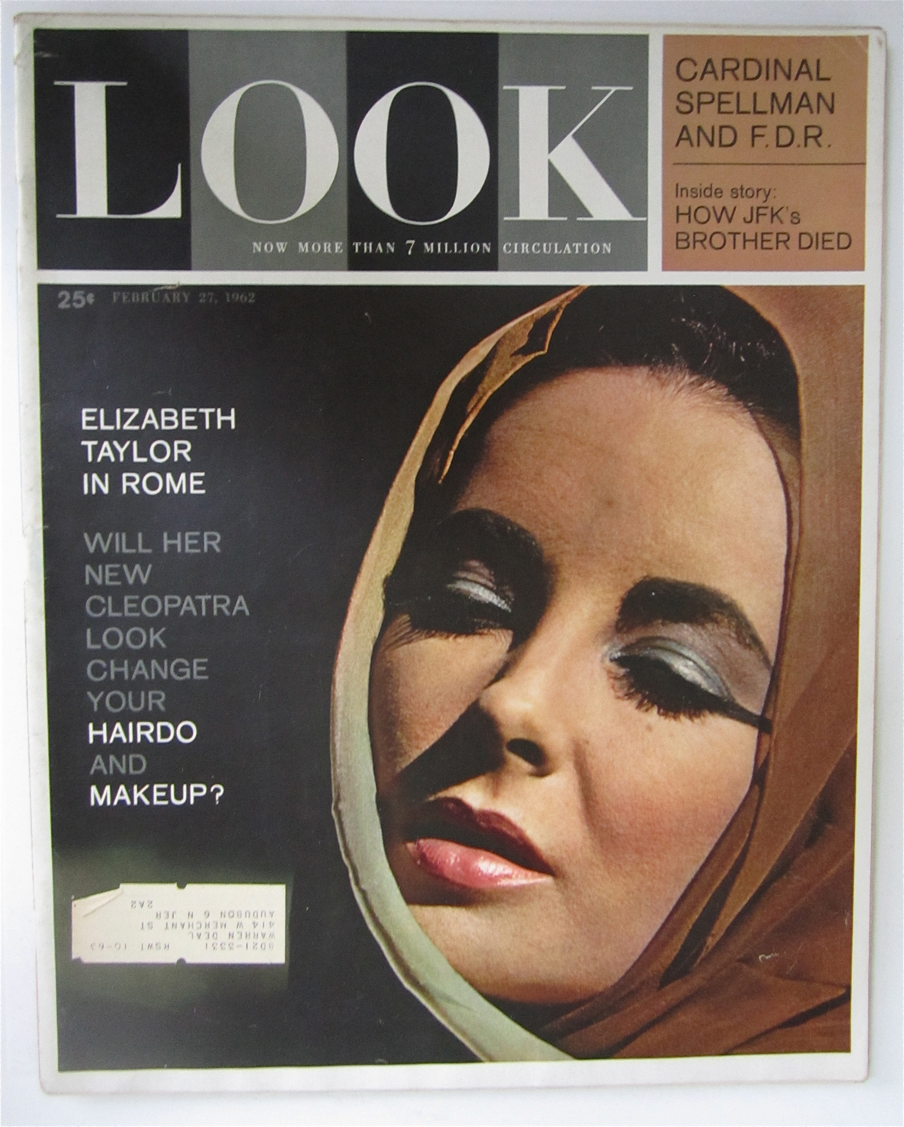 Look Magazine February 27, 1962 Elizabeth Taylor