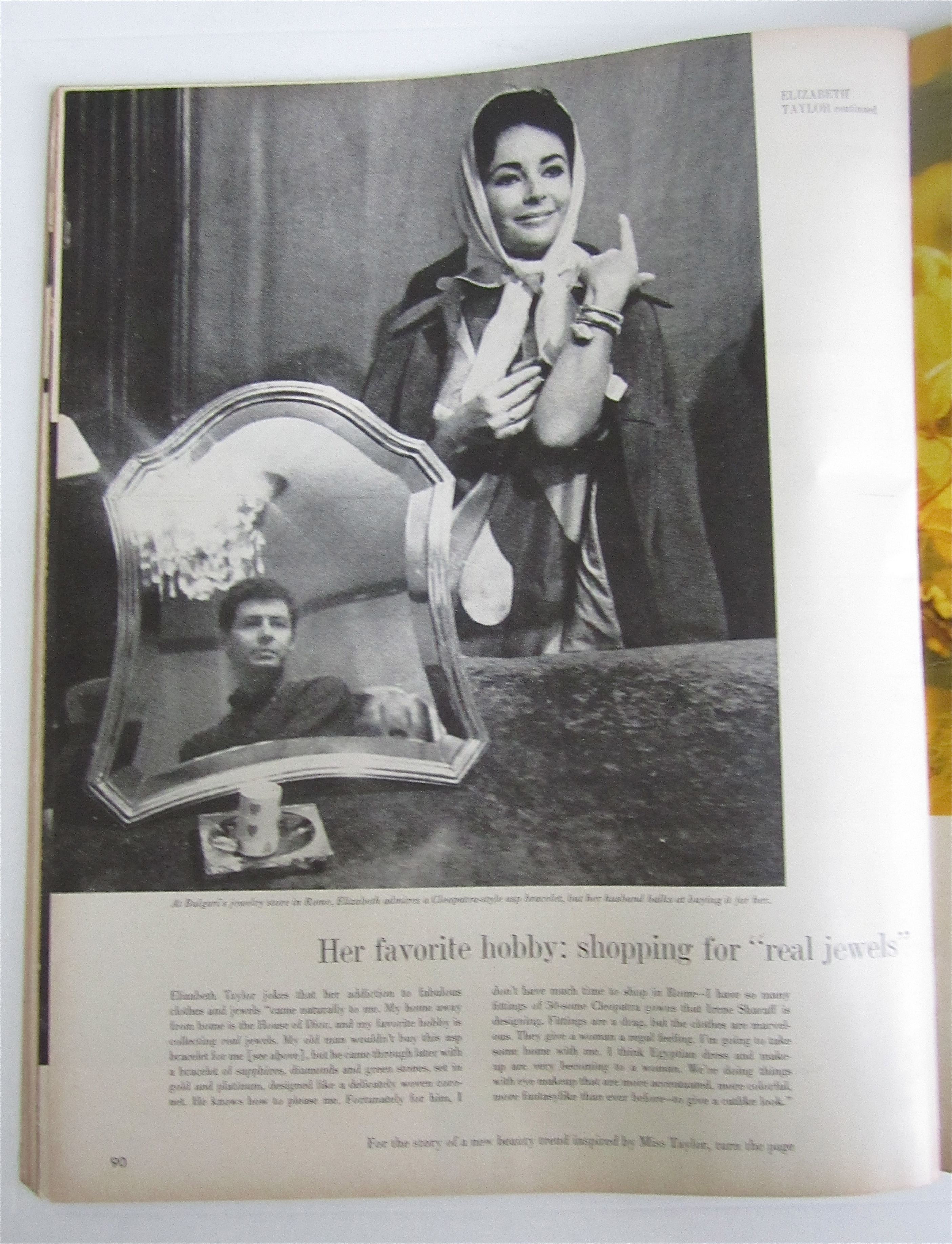 Look Magazine February 27, 1962 Elizabeth Taylor