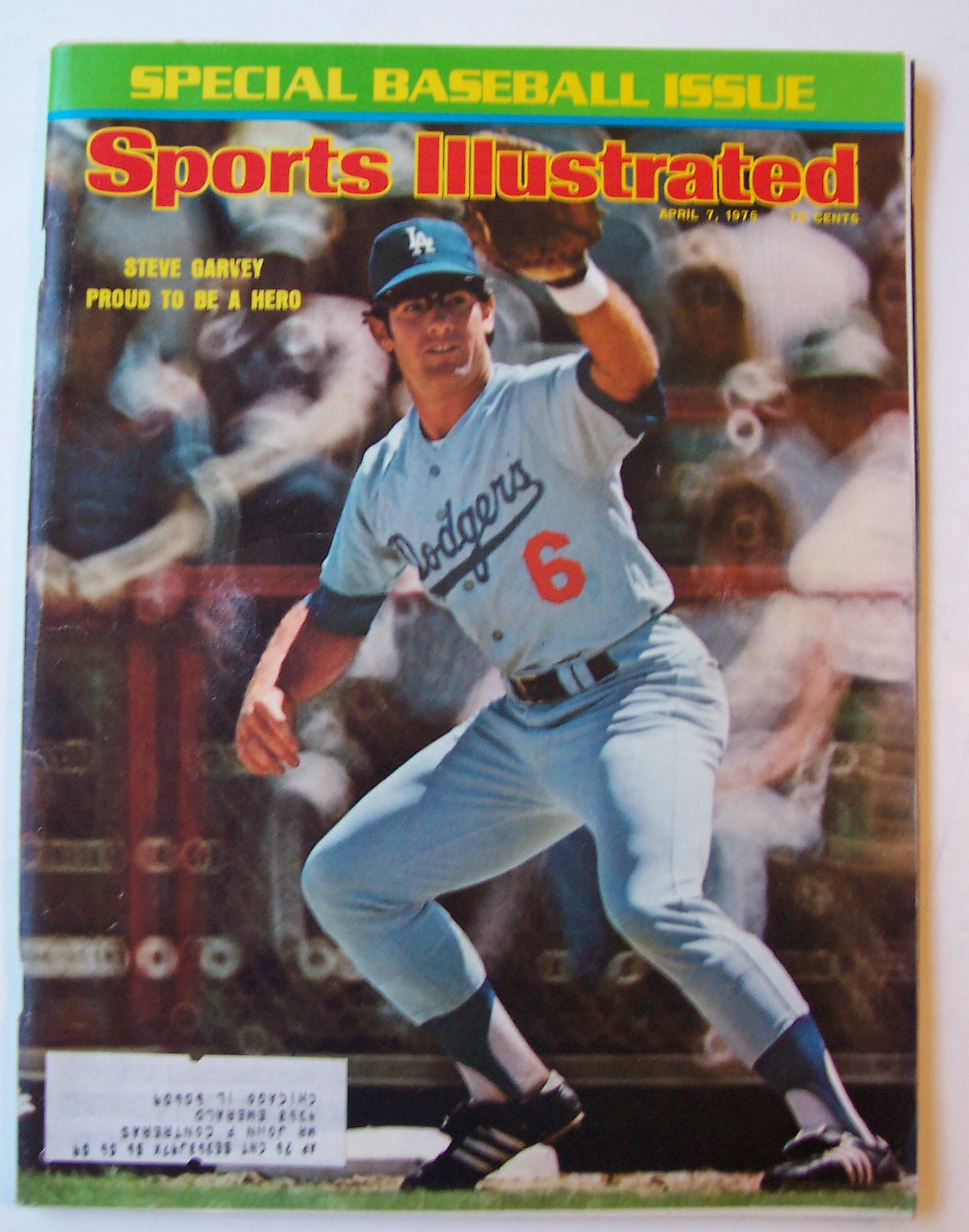 Sports Illustrated Magazine-April 7, 1975-Steve Garvey