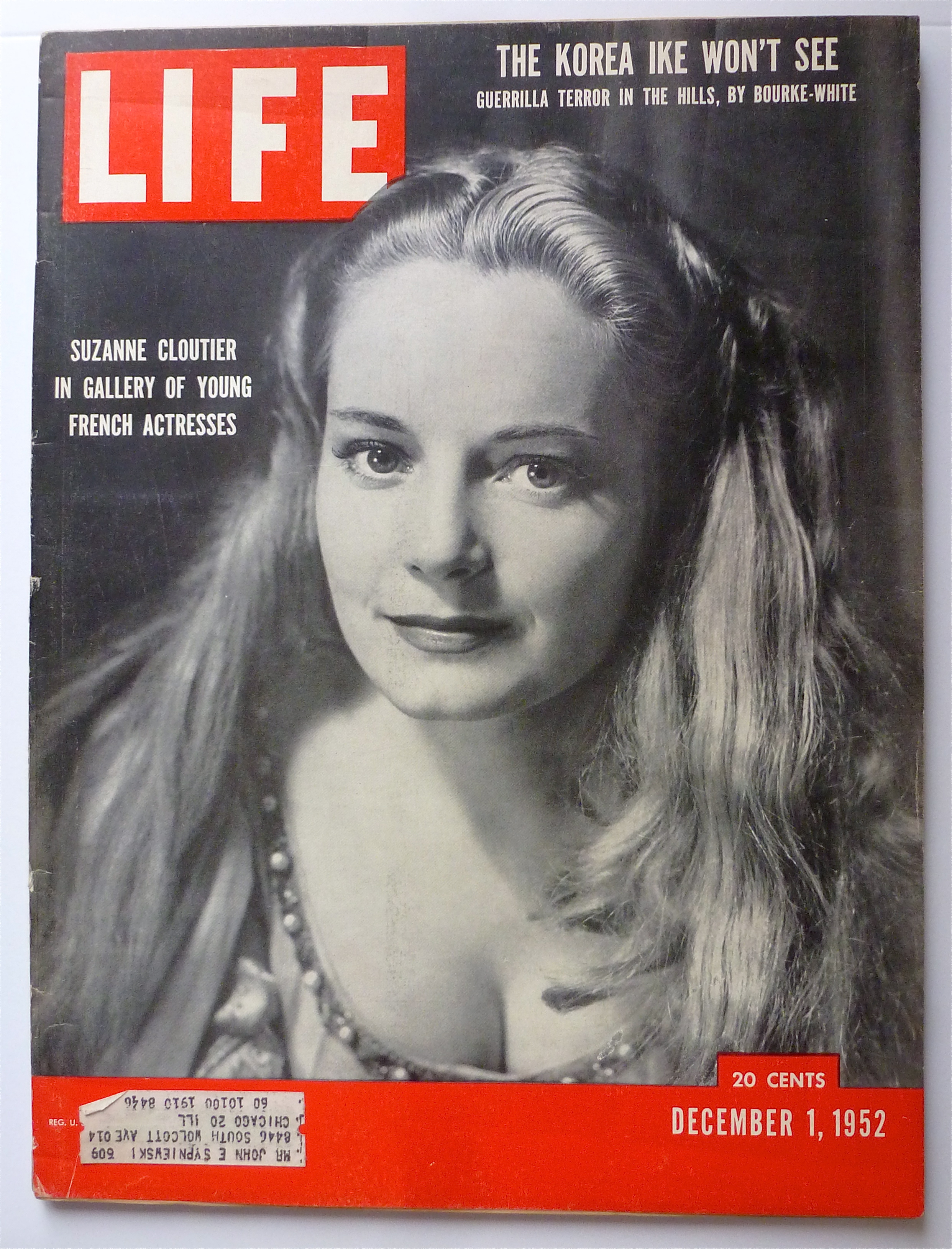 Life Magazine-December 1, 1952-Suzanne Cloutier
