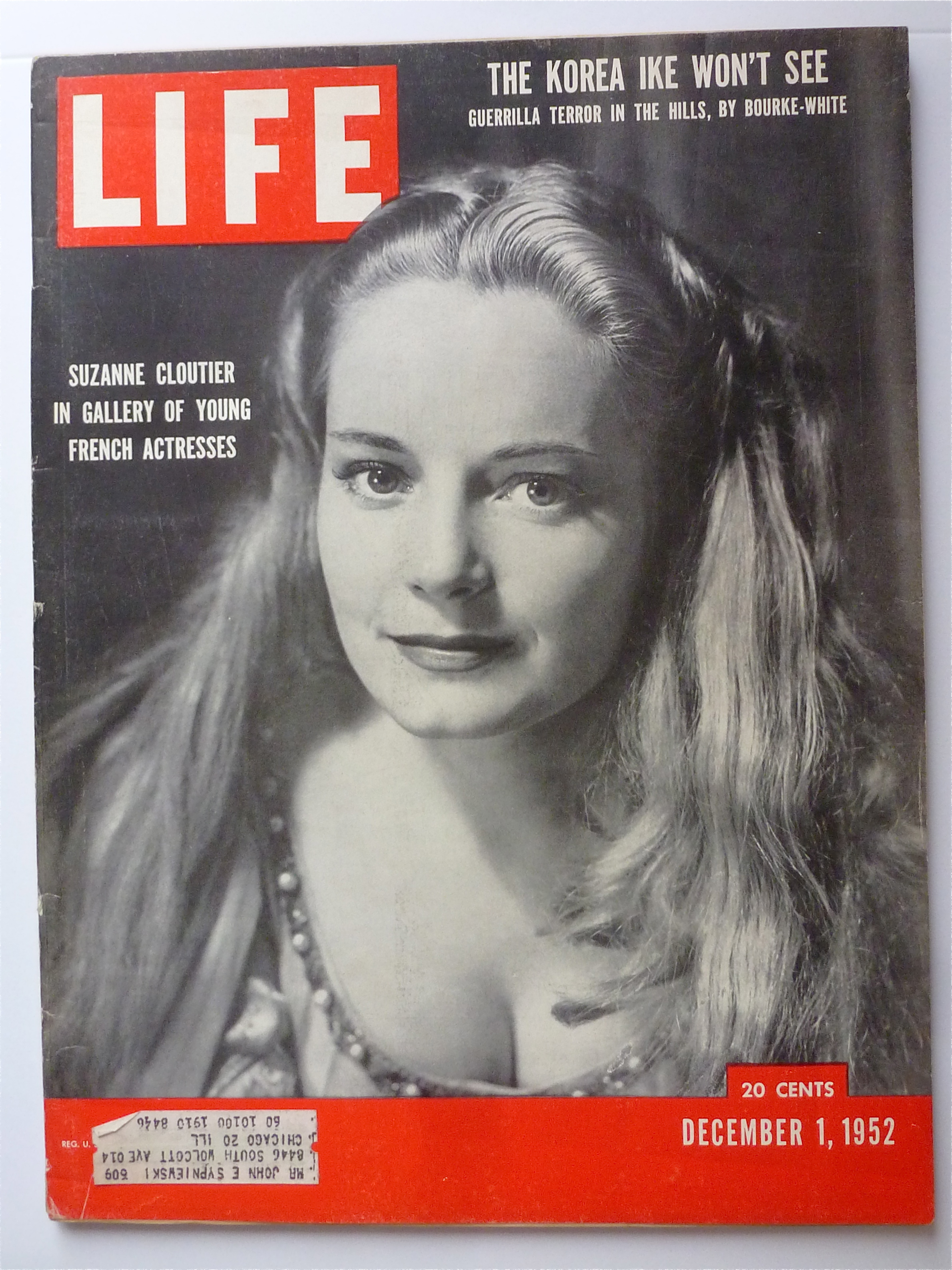 Life Magazine-December 1, 1952-Suzanne Cloutier