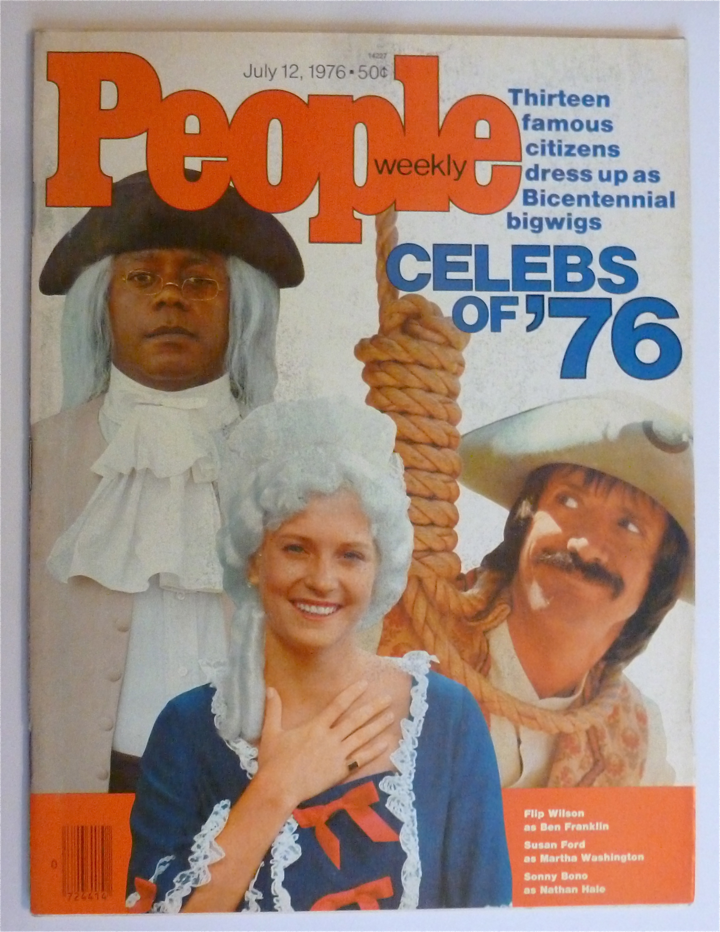 People Weekly Magazine July 12, 1976 Celebs Of '76