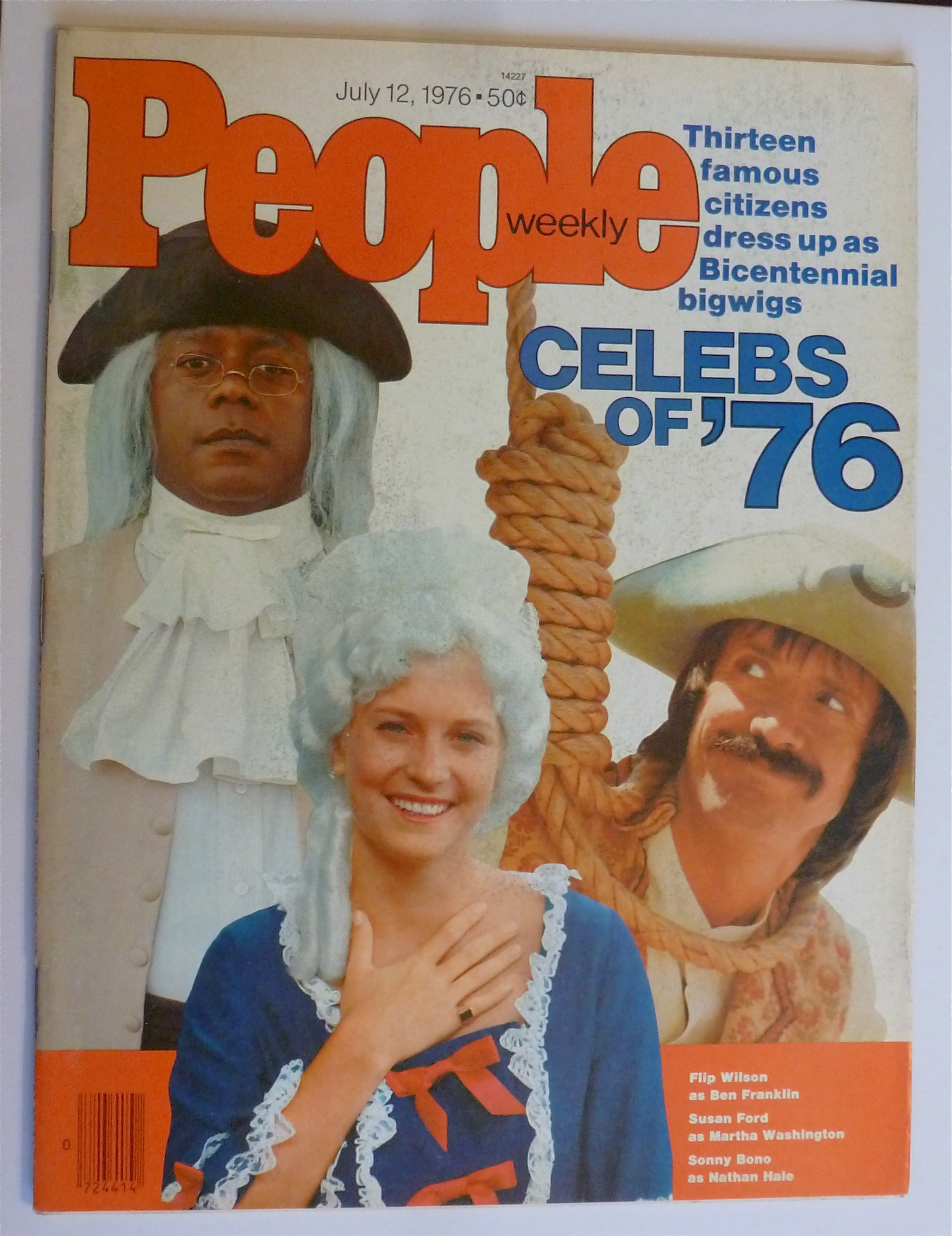 People Weekly Magazine July 12, 1976 Celebs Of '76