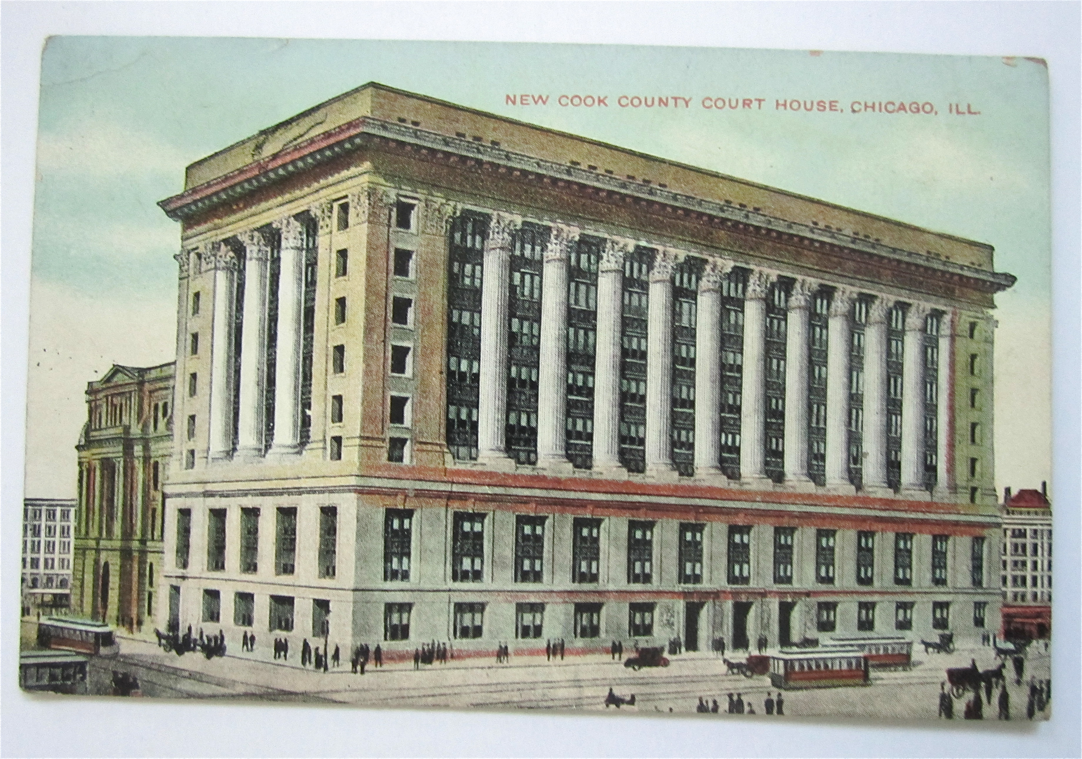 New Cook County Court House Chicago, ILL Postcard