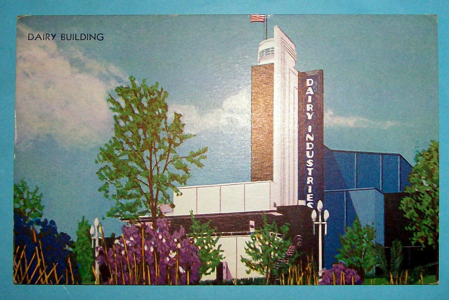 Postcard Of Dairy Building (1933 Century Of Progress)