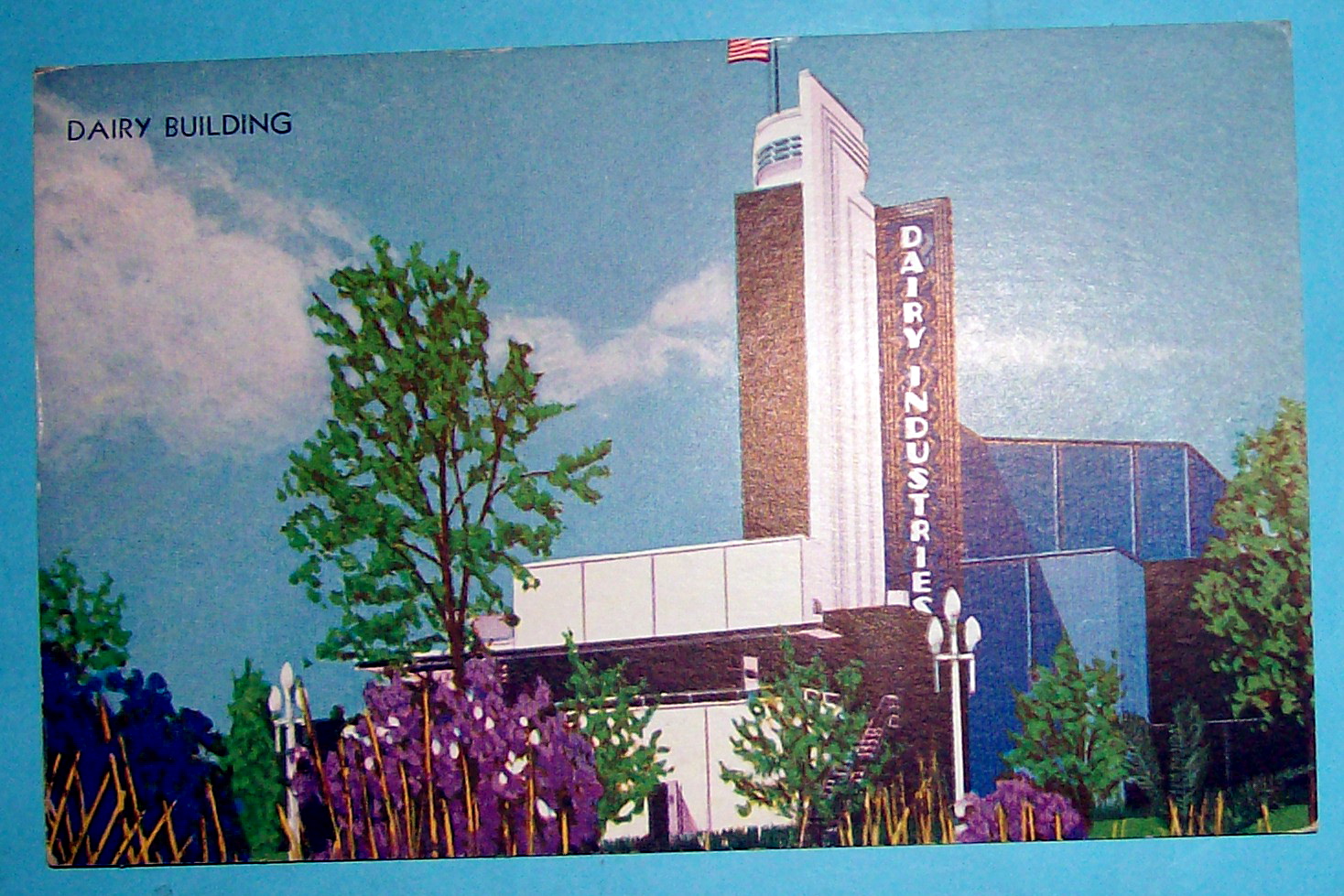 Postcard Of Dairy Building (1933 Century Of Progress)