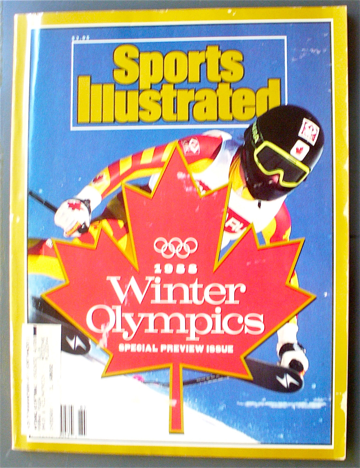 Sports Illustrated January 27, 1988 Winter Olympics